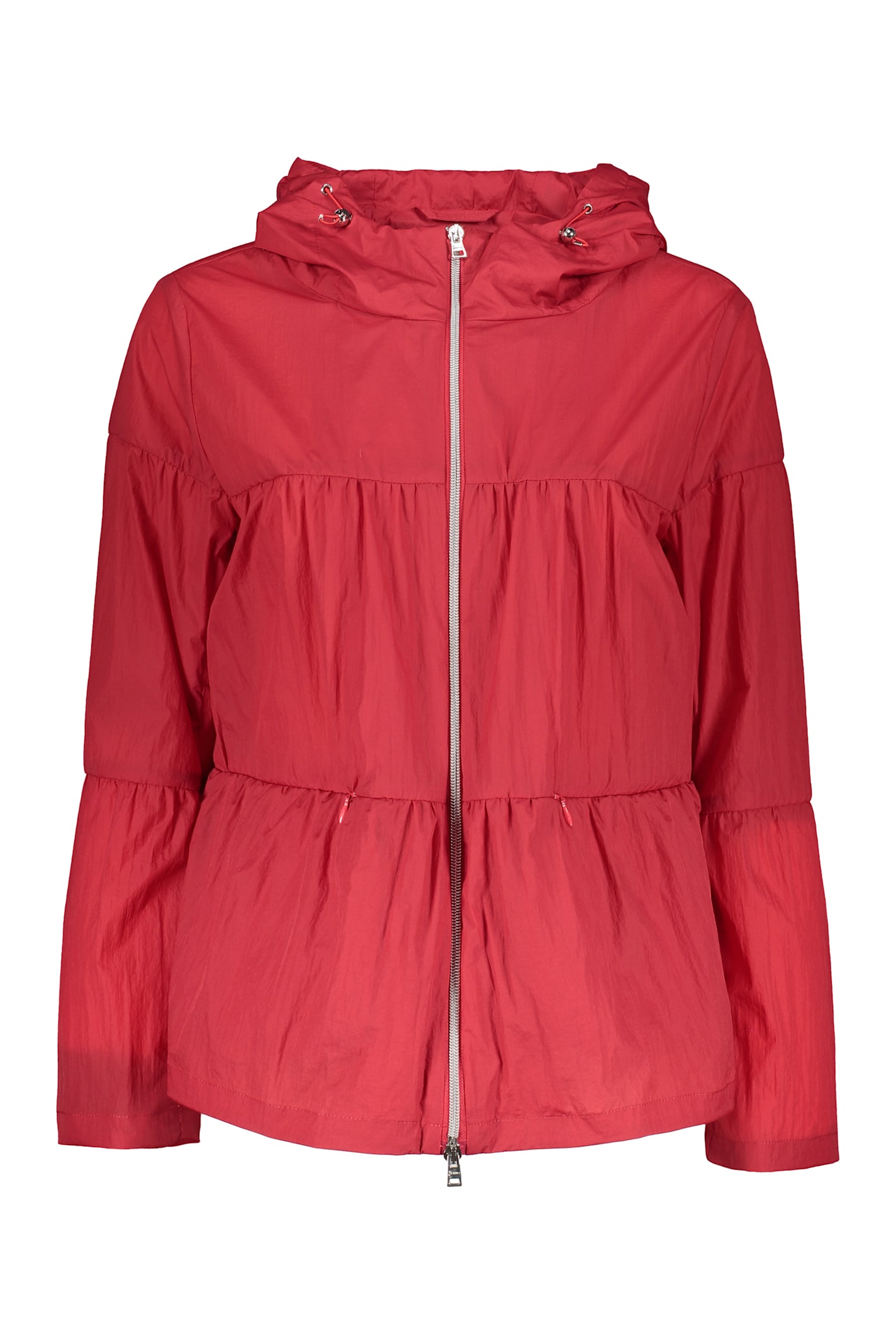 Herno Techno Fabric Jacket In Red