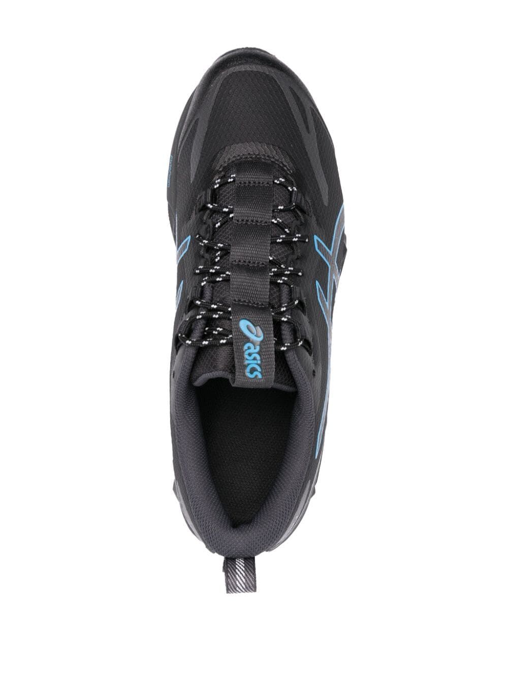 Shop Asics Gel Quantum 360 Vii Sneakers In Black Azul Blue