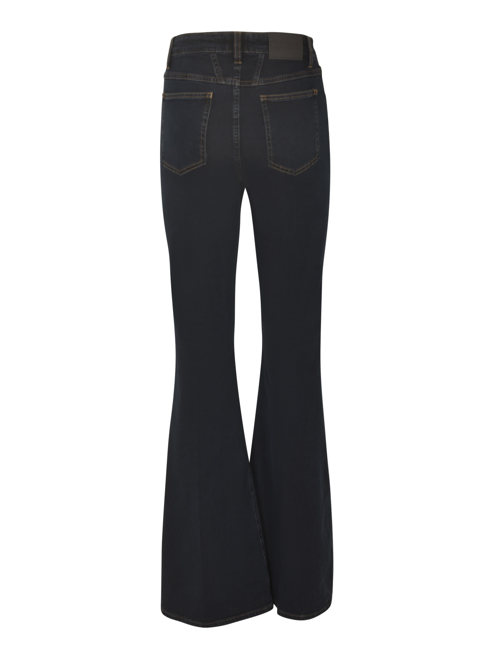 Shop Closed Zampa Jeans In Dark Blue