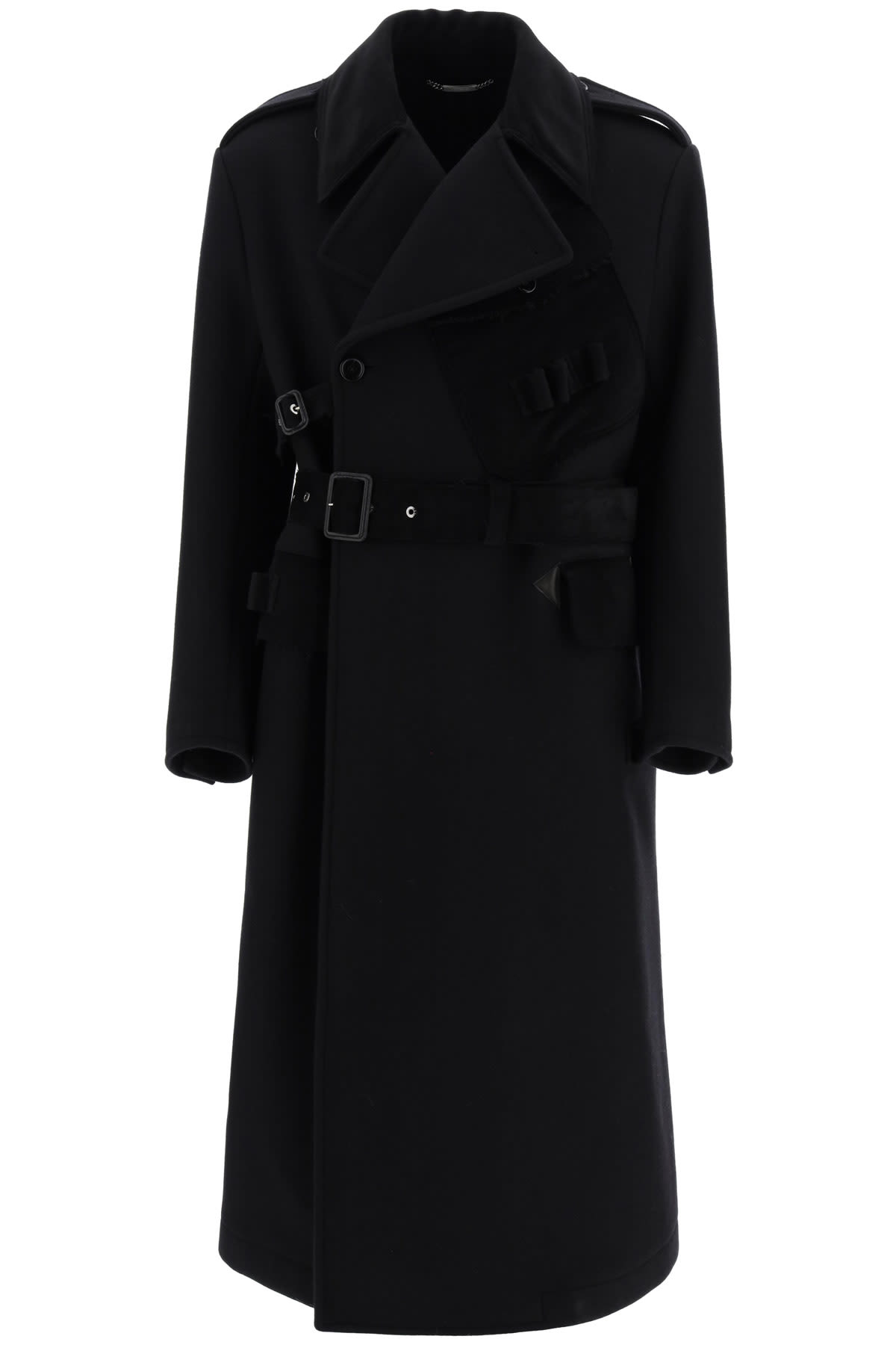 Dolce & Gabbana Double-breasted Coat With Belt