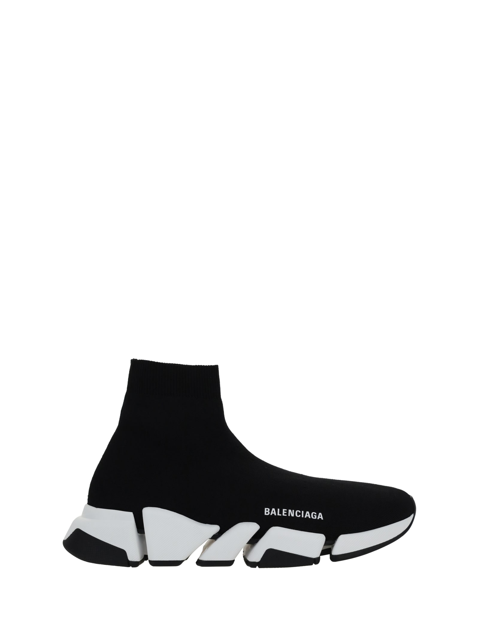 Shop Balenciaga Speed Sneakers In Black