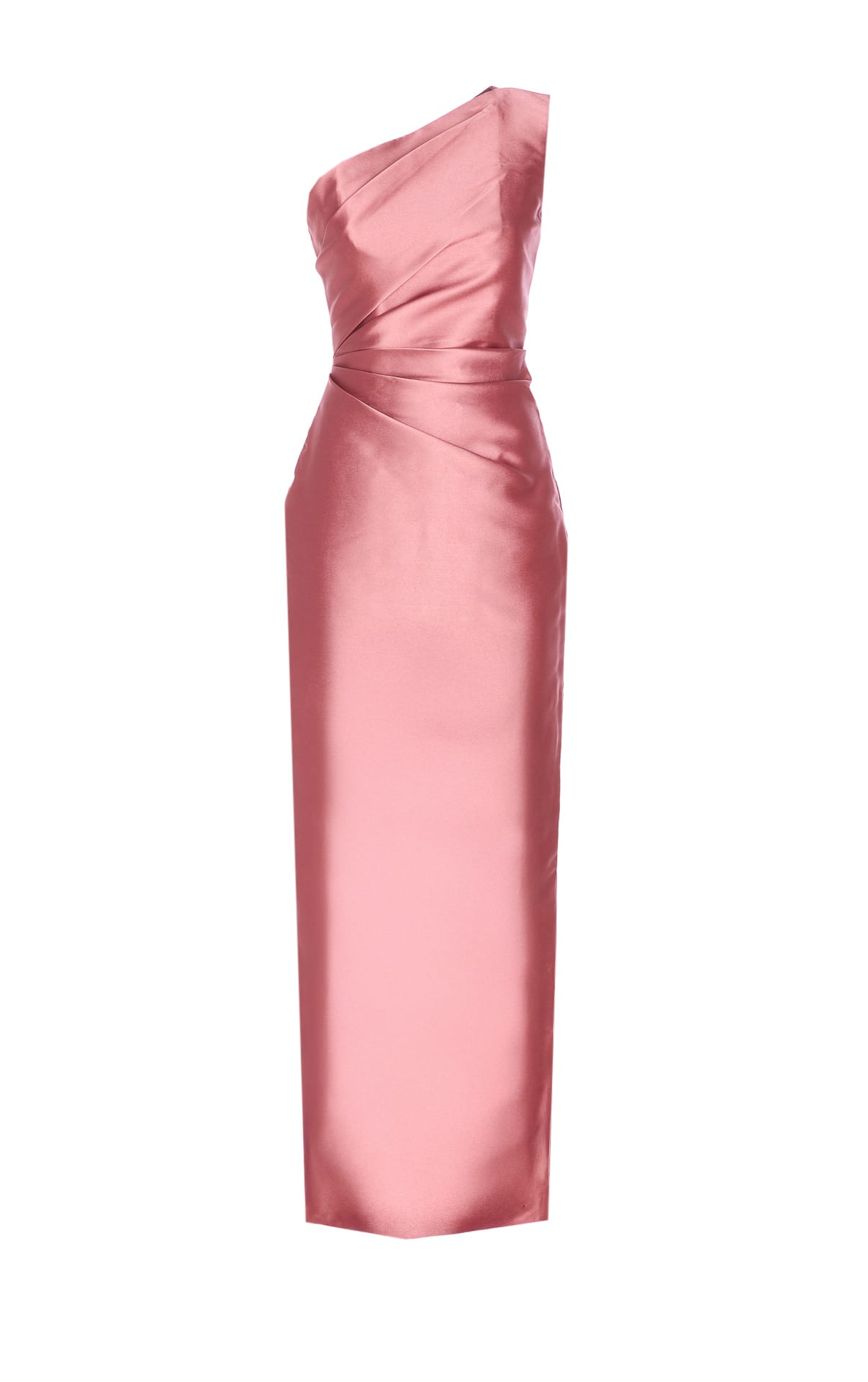Solace London Kira Maxi Dress In Pink