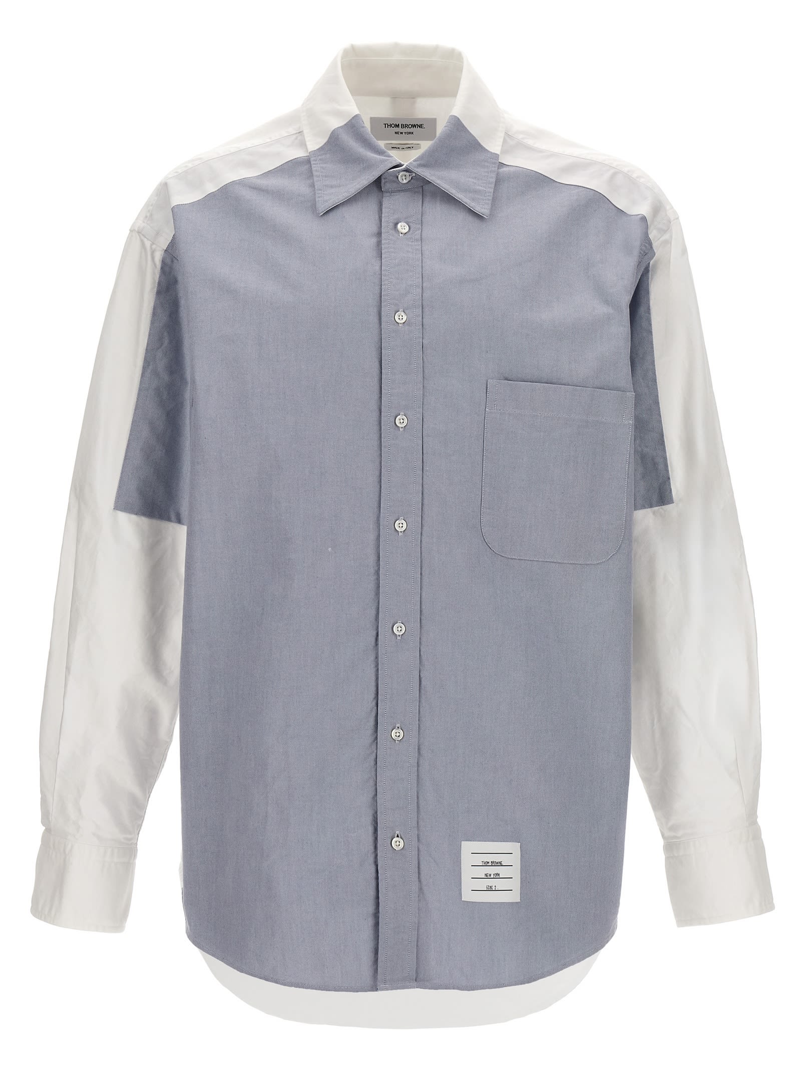 THOM BROWNE PATCHWORK SHIRT