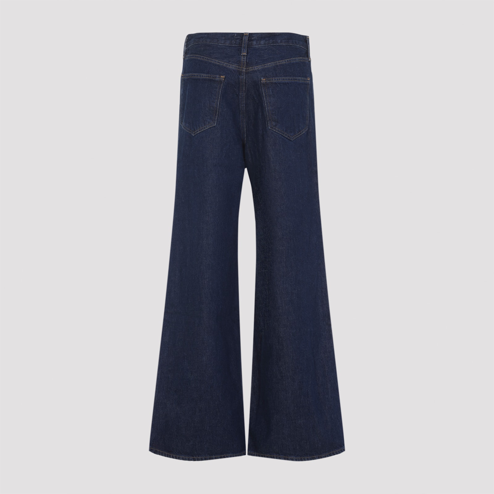 Agolde Cotton Dame Jeans In Blue
