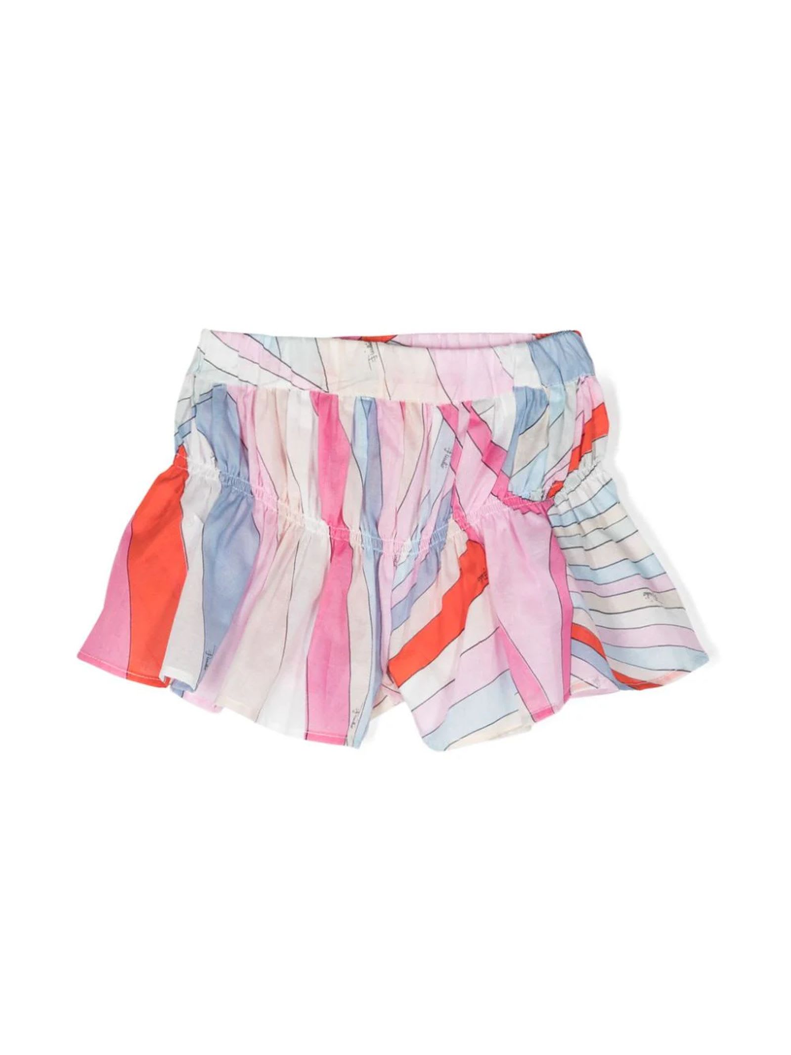 Shop Pucci Emilio  Shorts Pink