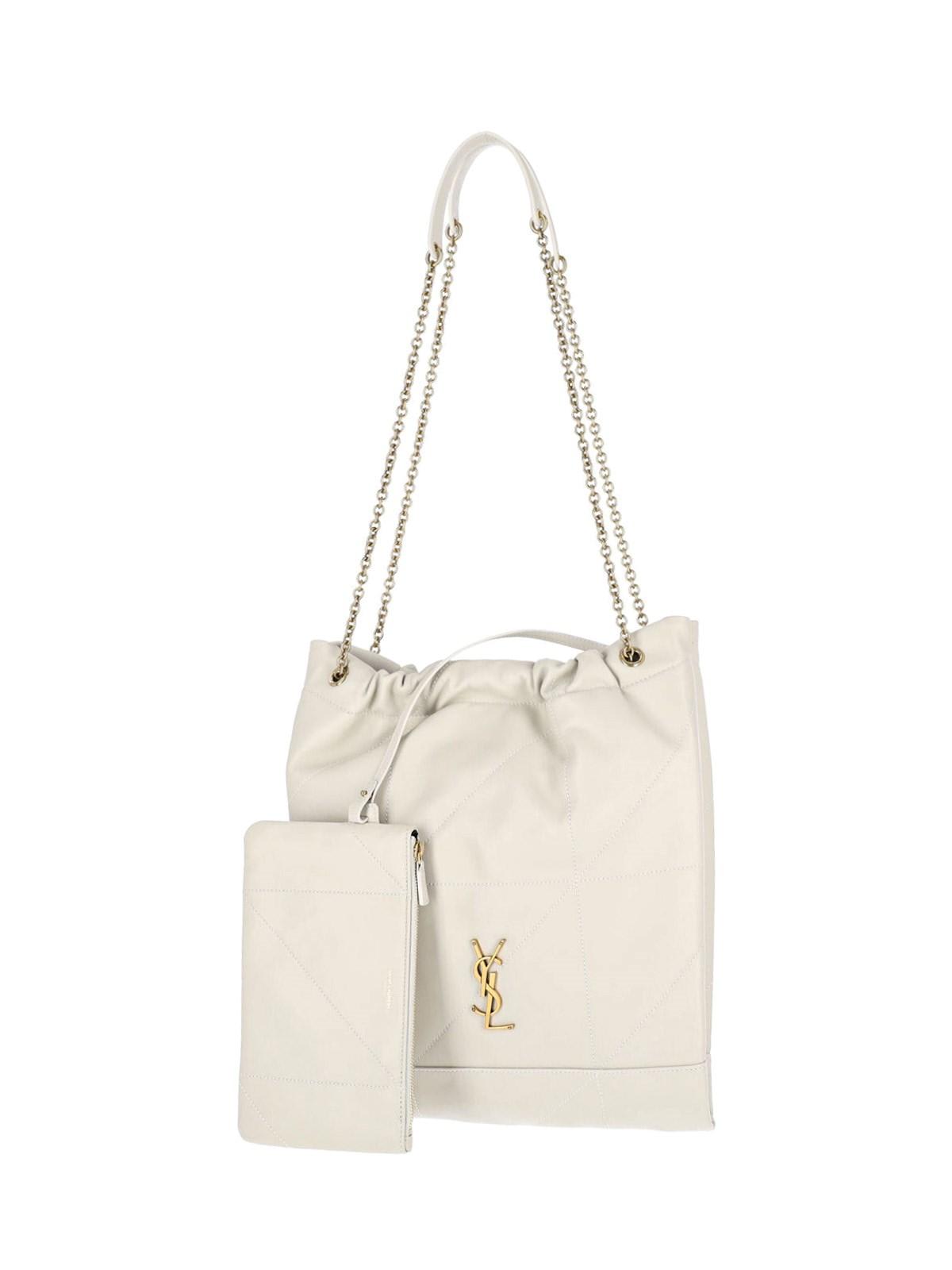 Saint Laurent Jamie Pochon Bucket Bag In Black