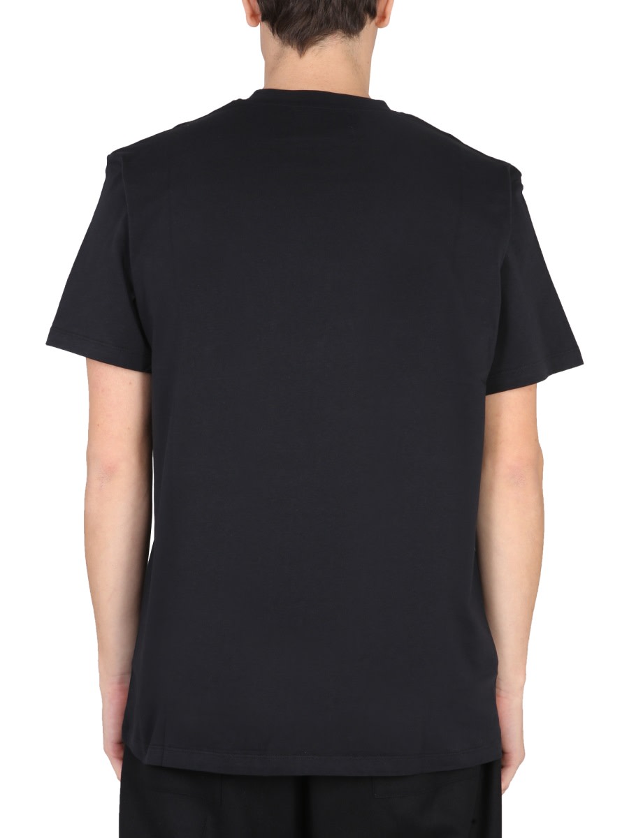 Fred Perry T-shirt With Logo In Black