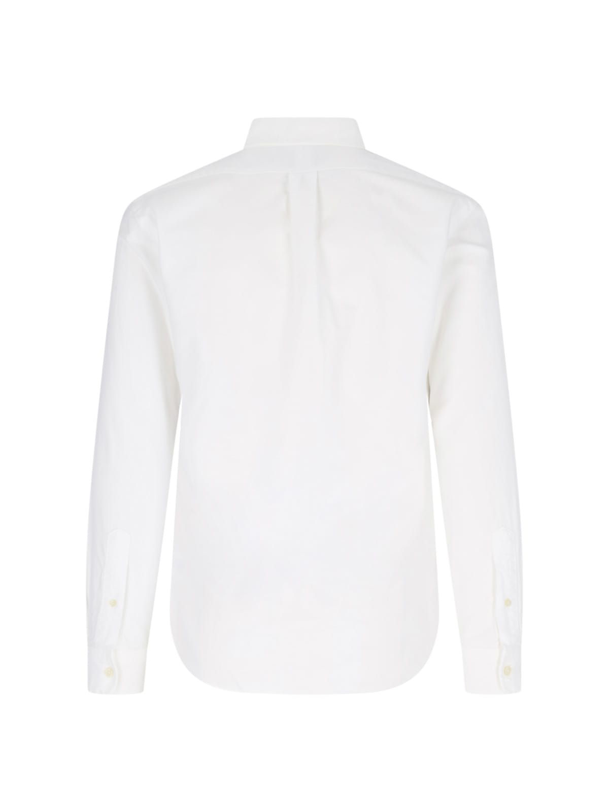 Shop Polo Ralph Lauren Logo Shirt In White