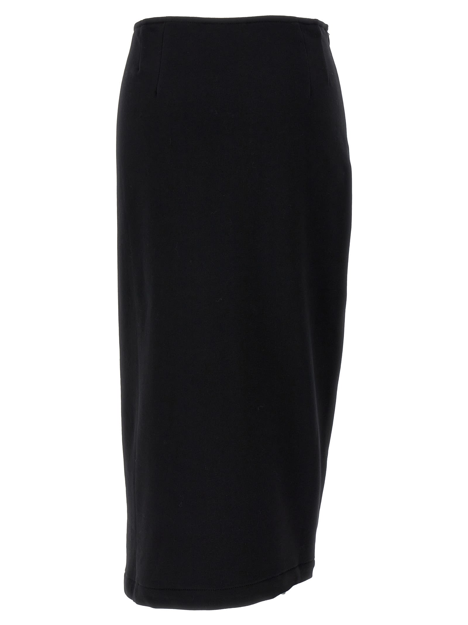 Shop Dries Van Noten Hanam Skirt In Black