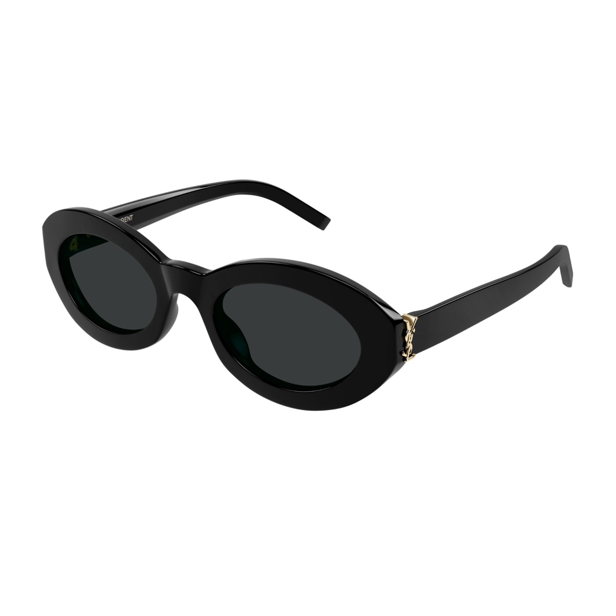 Shop Saint Laurent Sl M136 Linea Classic 001 Black Sunglasses In Nero