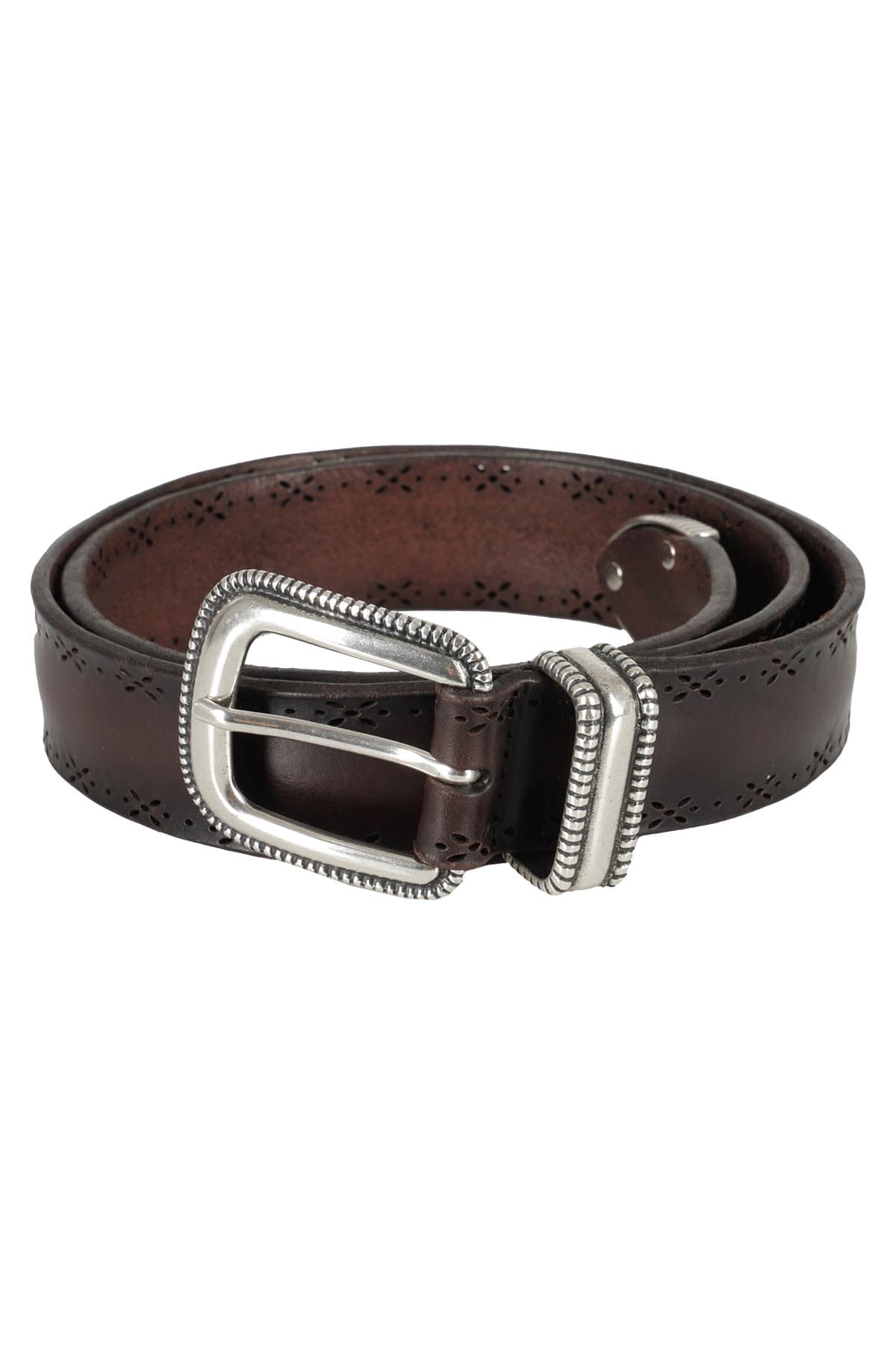 Orciani Leather Belt In Brown