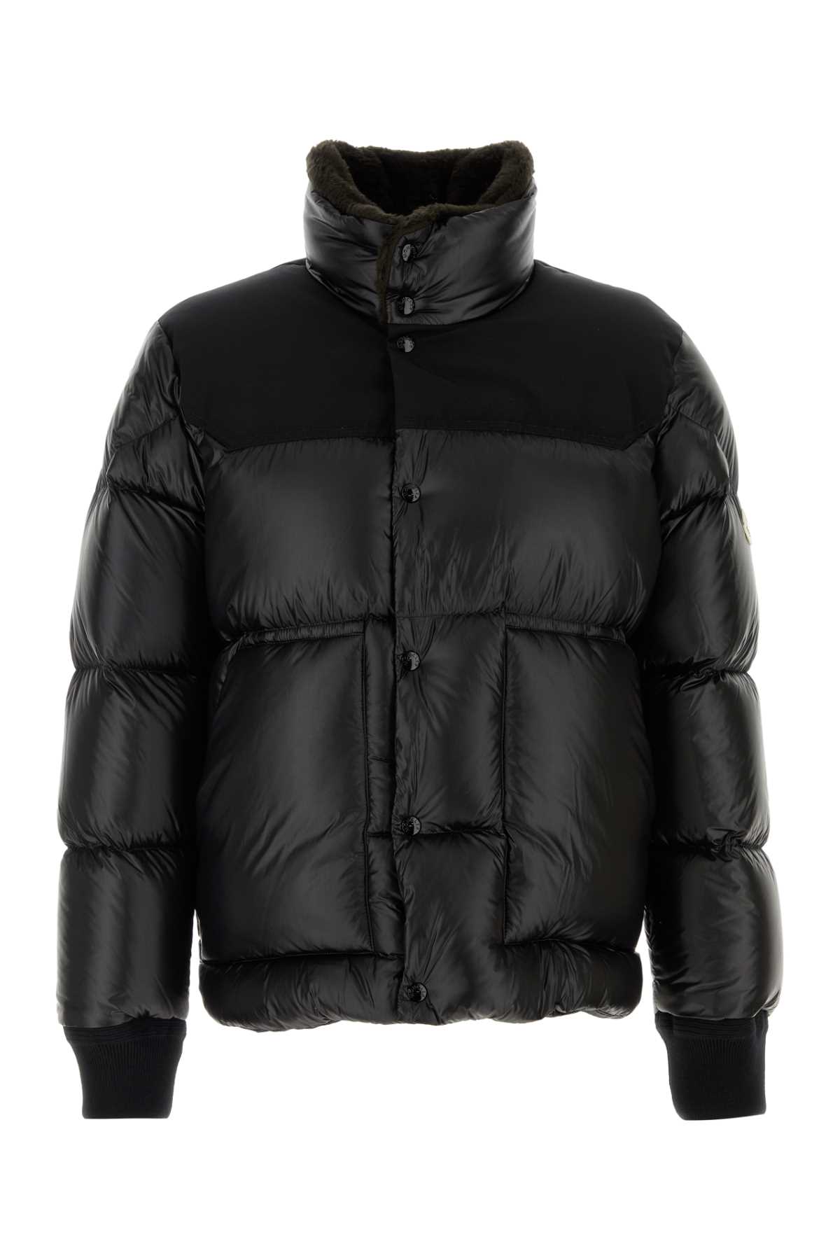 Moncler Black Nylon Vajolet Down Jacket