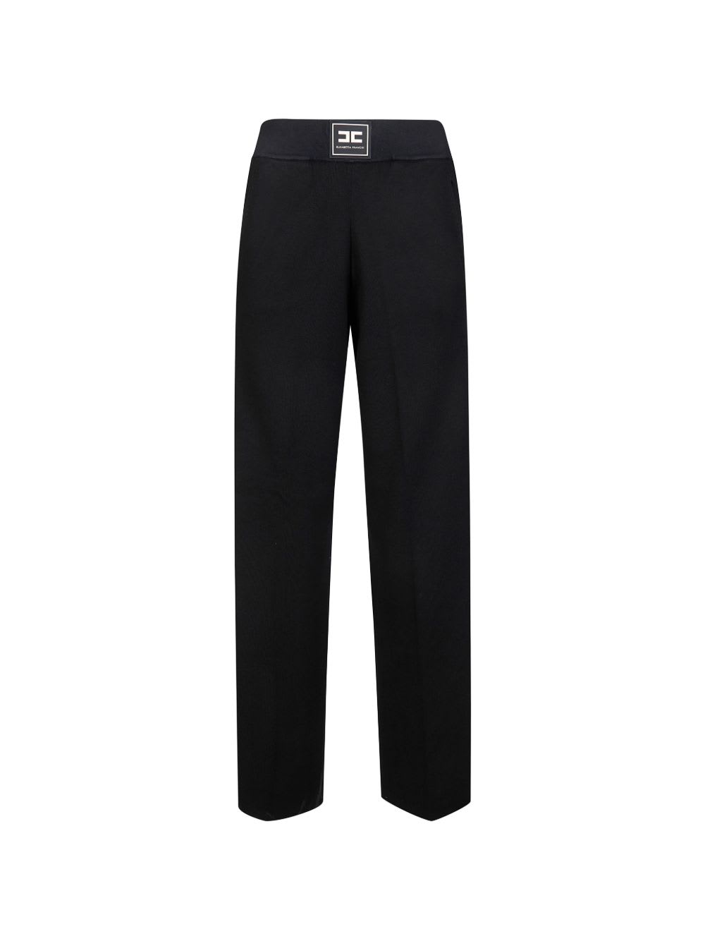 Elisabetta Franchi Pantalons Décontractés - Noir