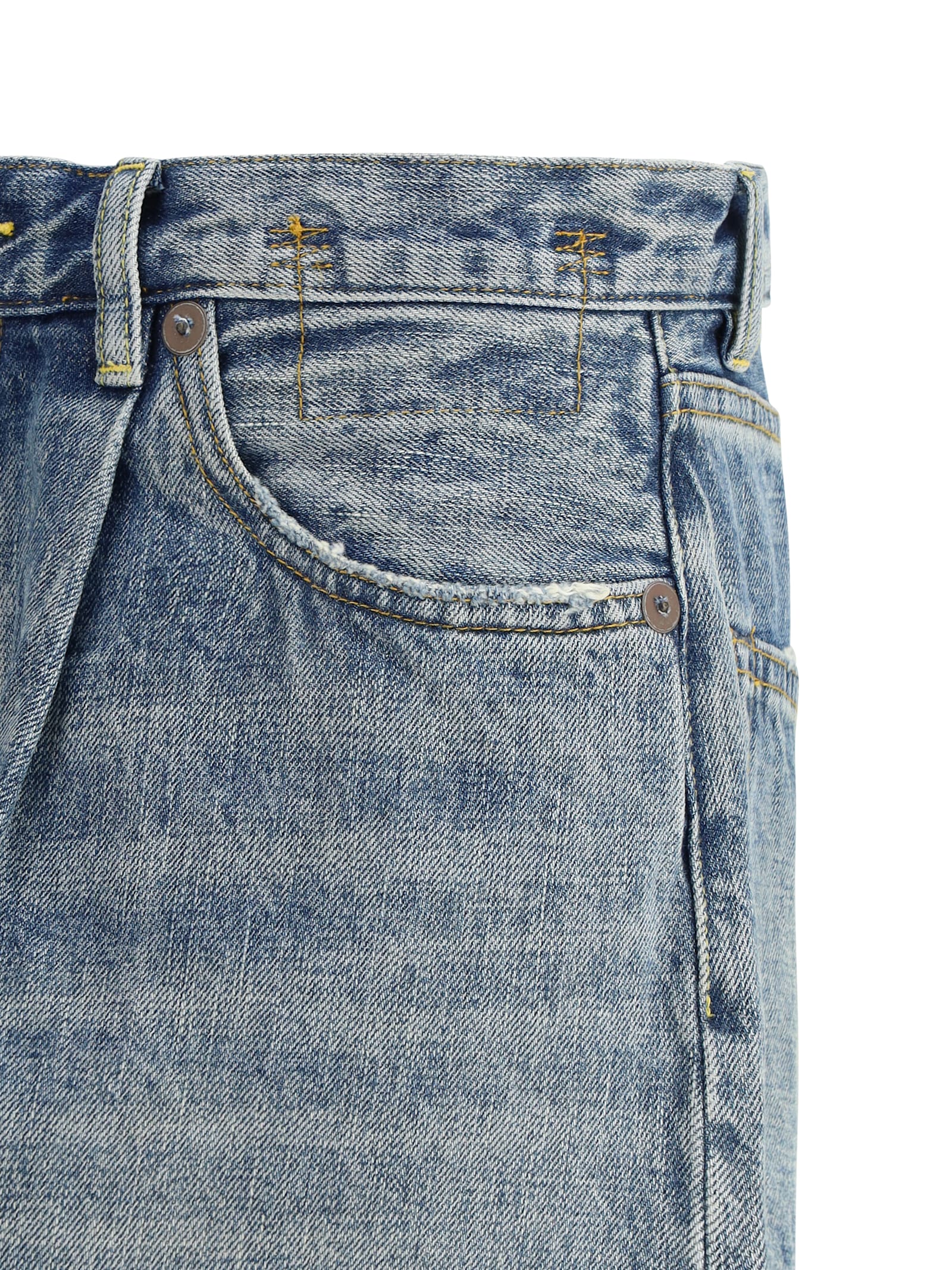 R13 Insert Darcy Jeans In Blue