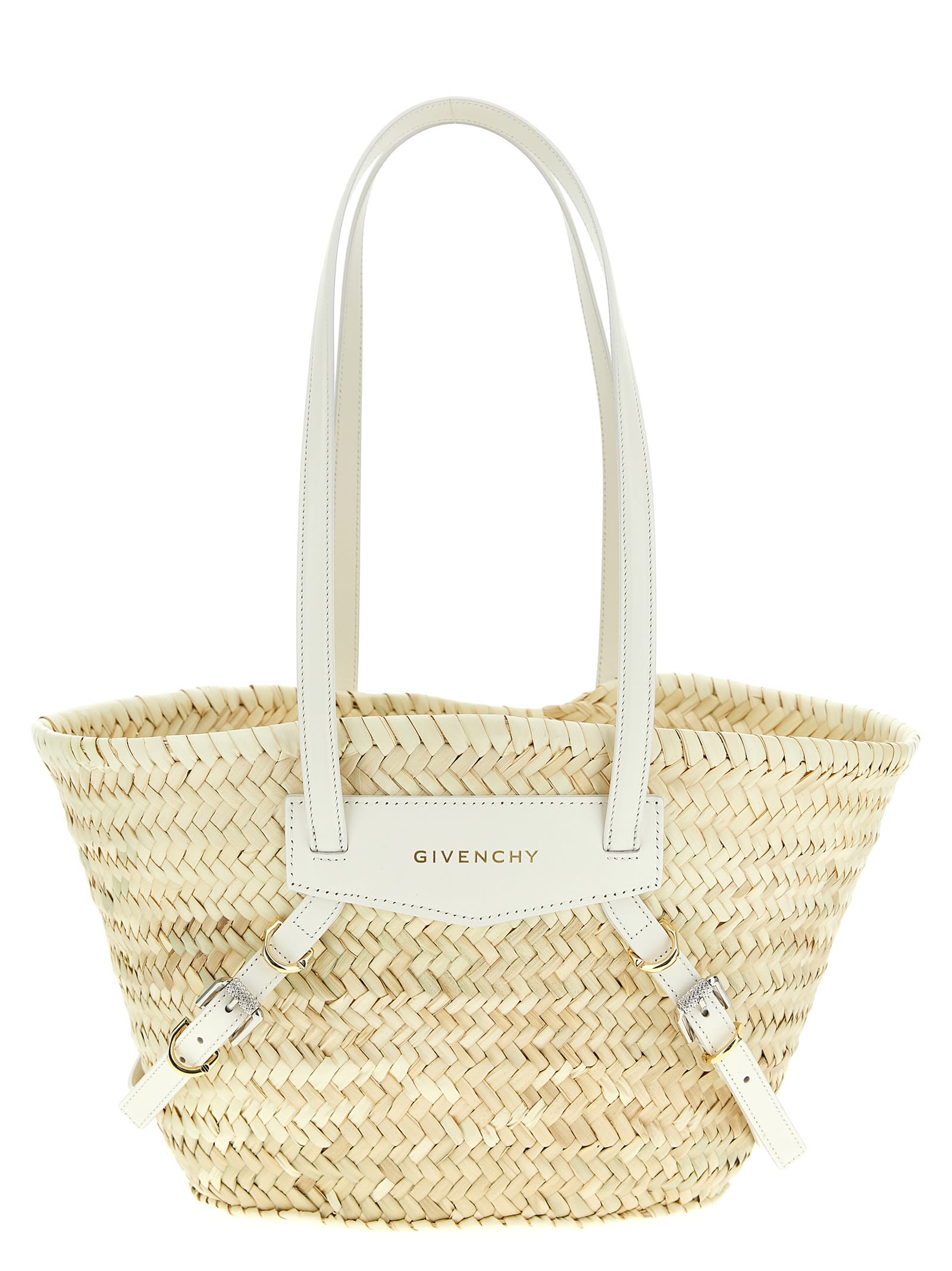 Shop Givenchy Voyou Shopper Bag In Beige