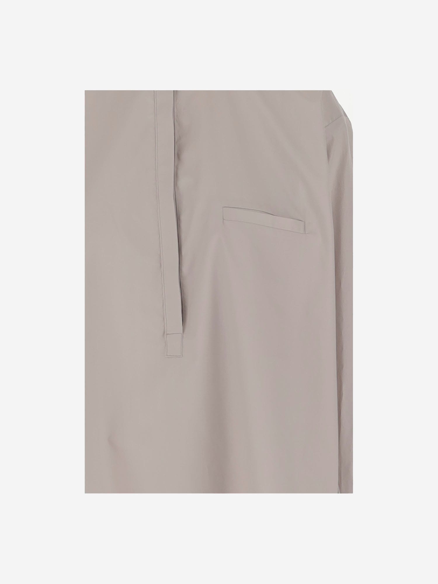 Sa Su Phi Beige Cotton Baloon Shirt