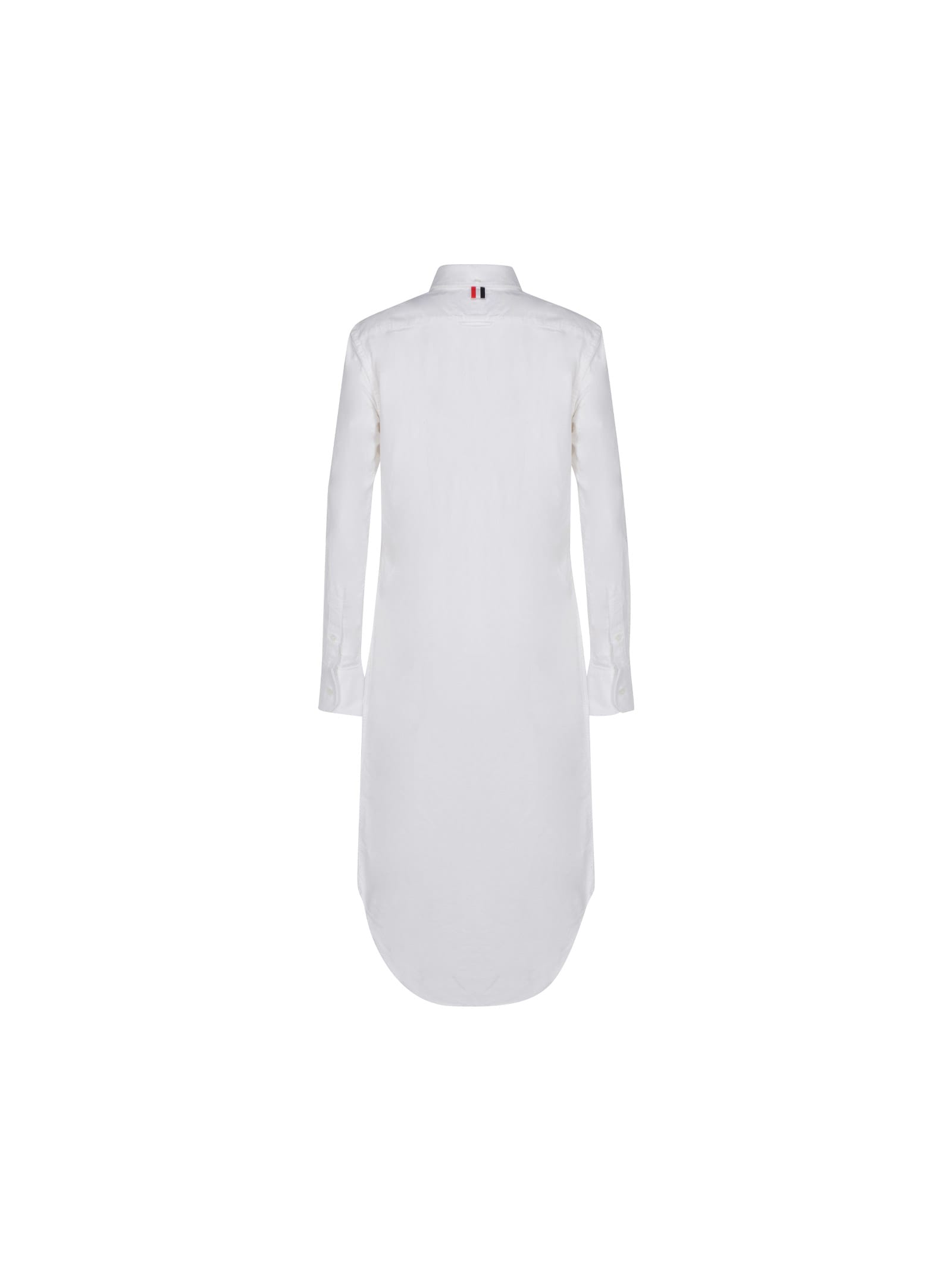 Shop Thom Browne Dress In White