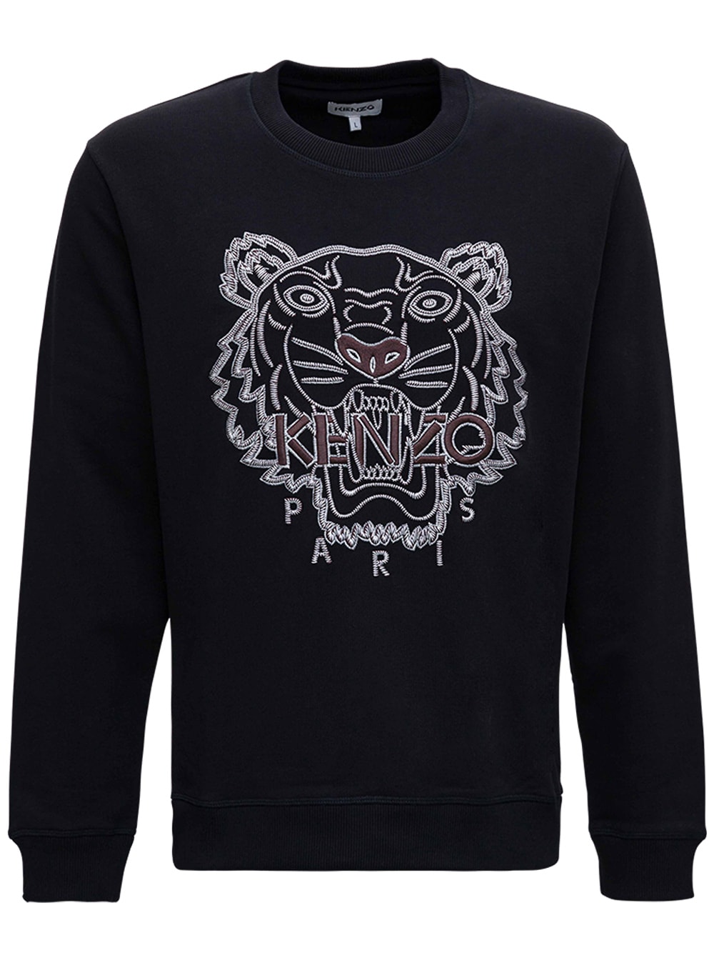 Kenzo Black Jersey Tiger Sweatshirt