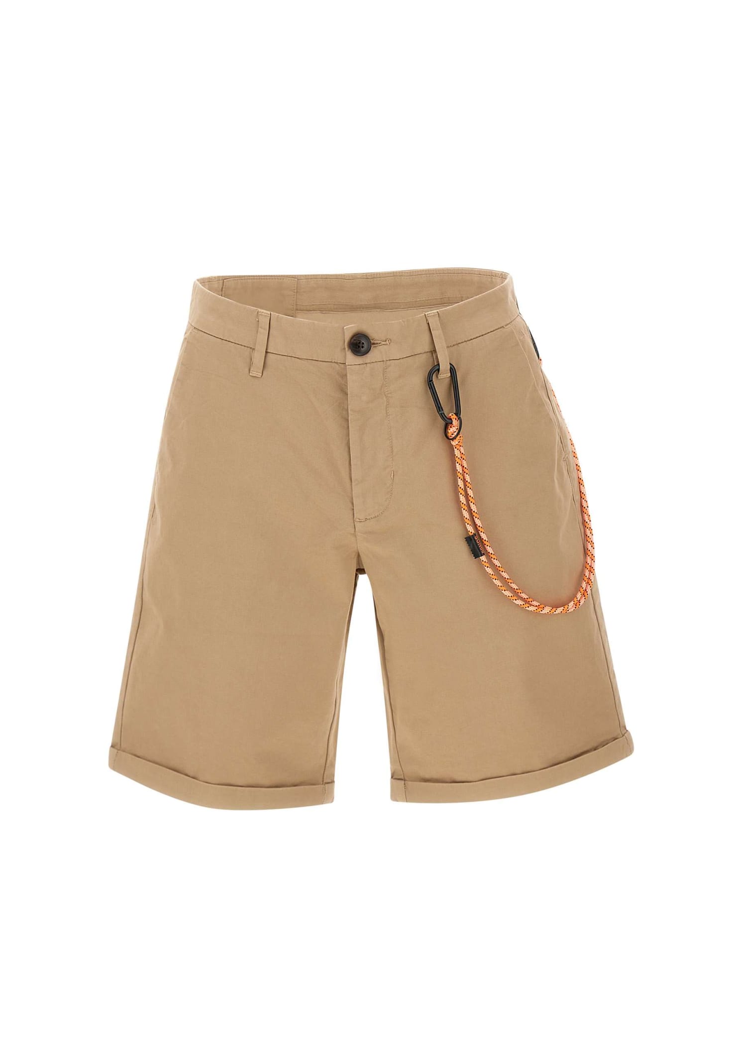 chino Fold Cotton Shorts