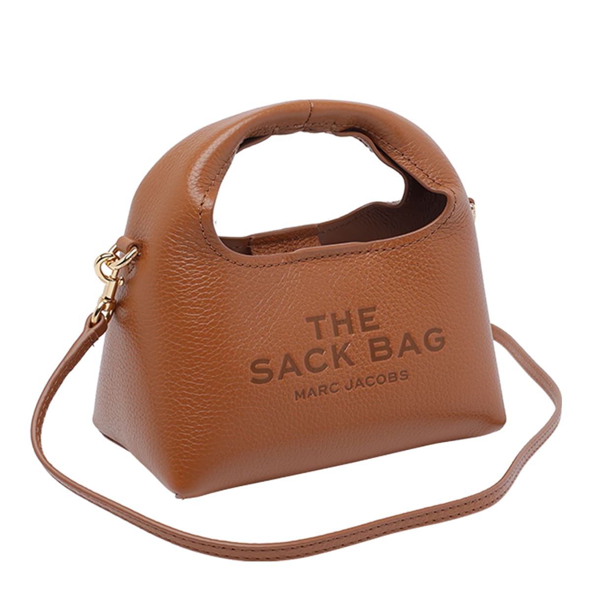 Marc Jacobs The Micro Crossbody Sack Bag In Brown
