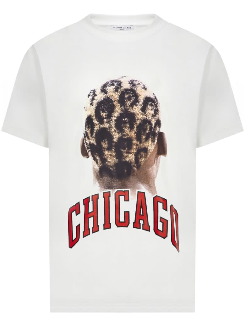 ih nom uh nit T-shirt Classic Fit With Chicago Player 2 On Front And Logo + Number