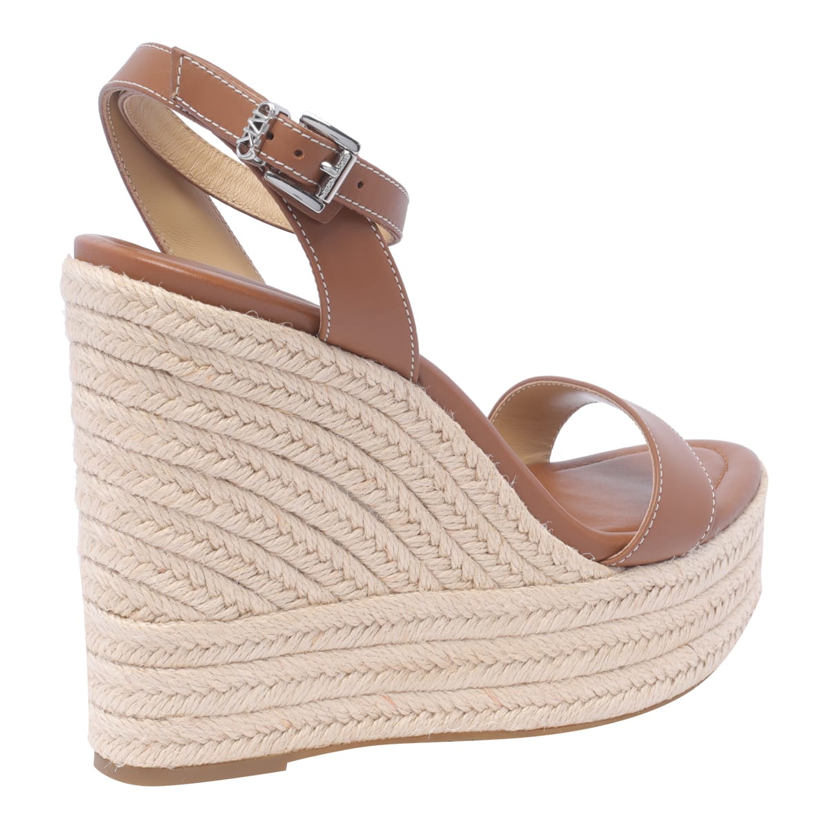 Shop Michael Kors Wedges In Cuoio