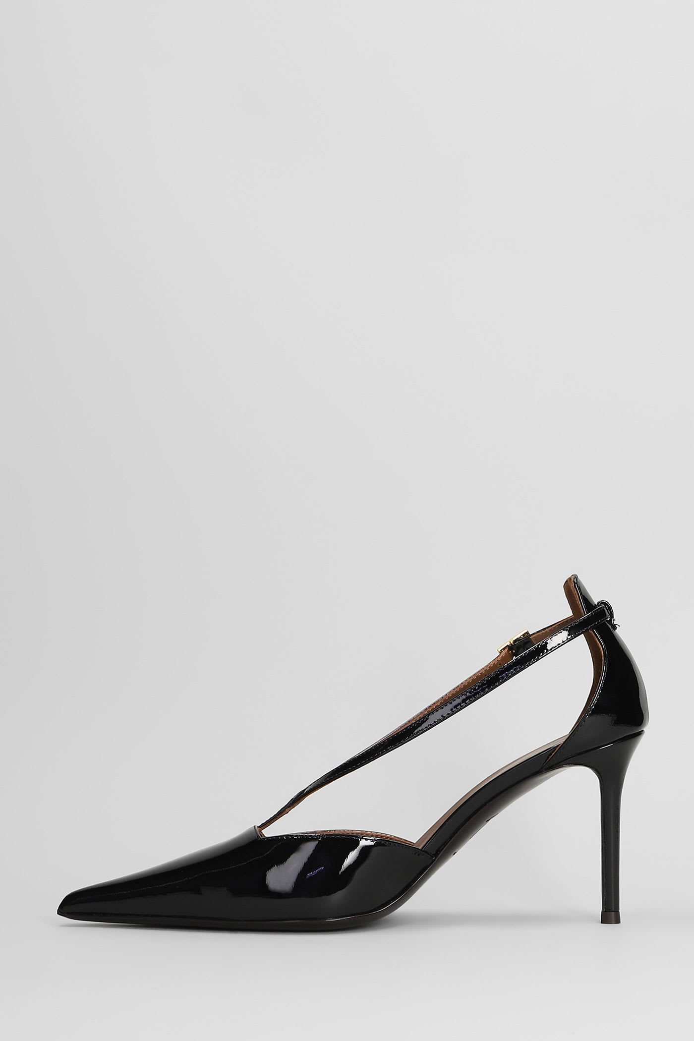 Giuseppe Zanotti Patent Leather Pointed-toe Pumps In Black