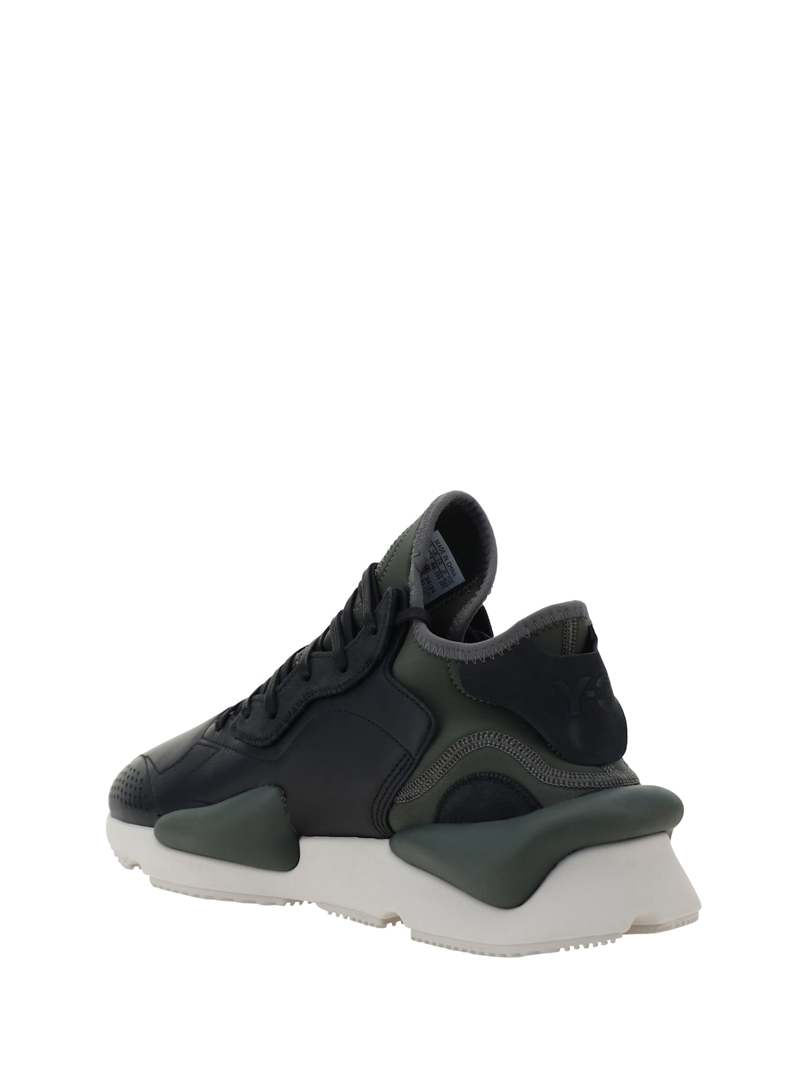 Shop Y-3 Kaiwa Sneakers In Black