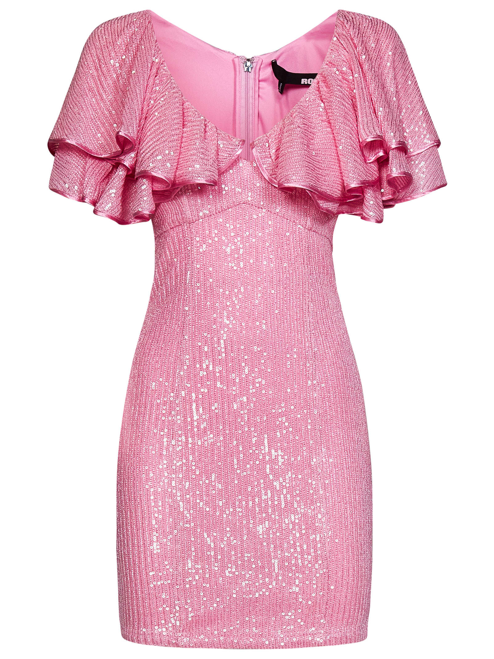 Rotate Birger Christensen Rotate Mini Dress In Pink