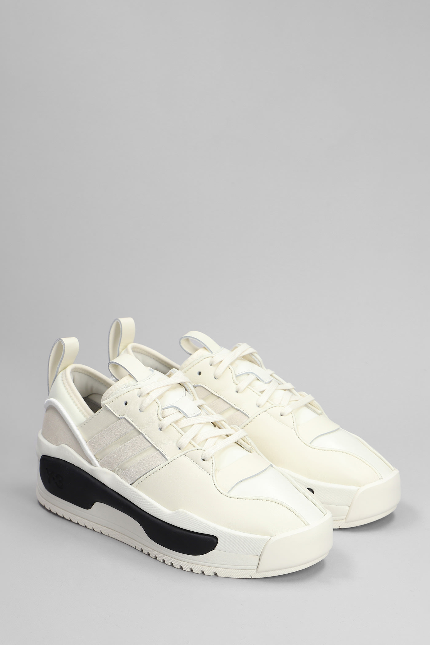 Y-3 Sneakers Woman In Crewht/owhite/black