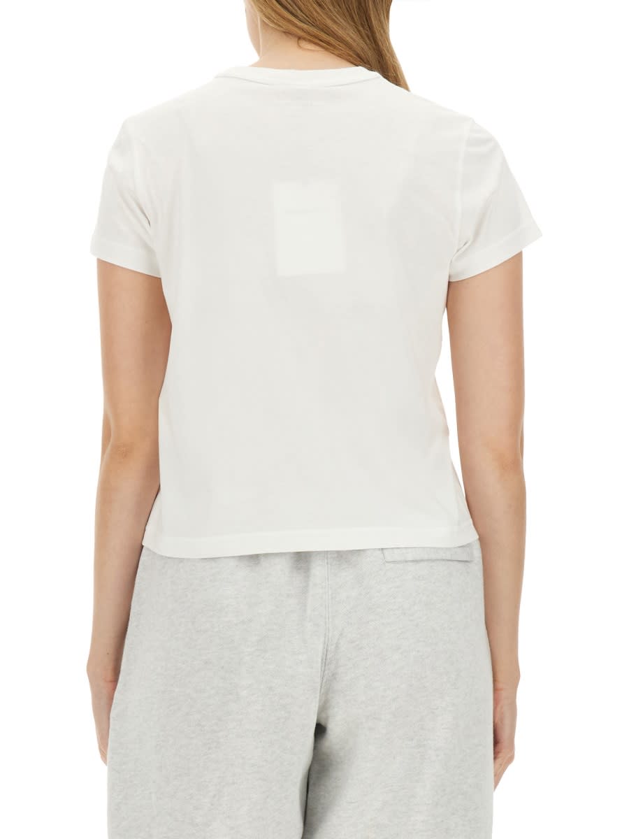 Shop Alexander Wang T Essential Shrunk T-shirt In White