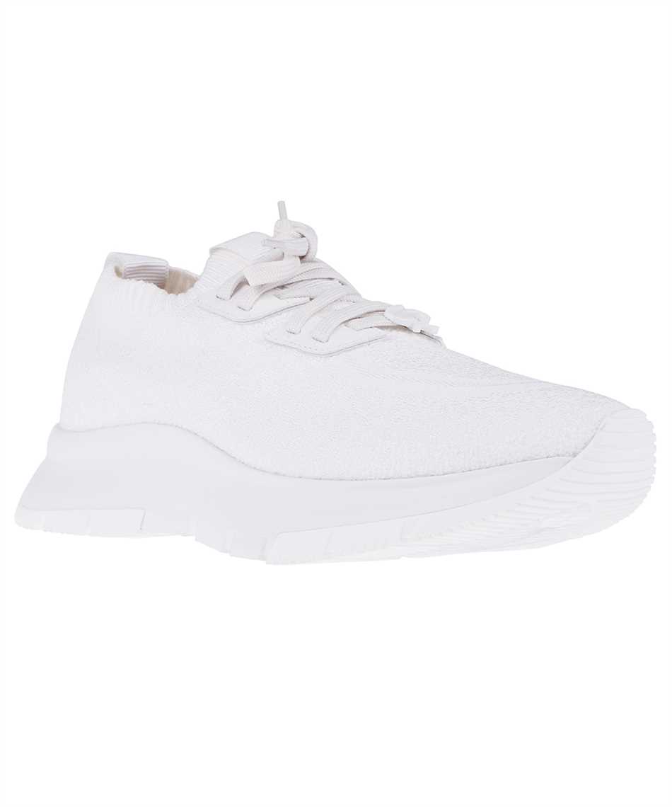 Gianvito Rossi Fabric Low-top Sneakers In White