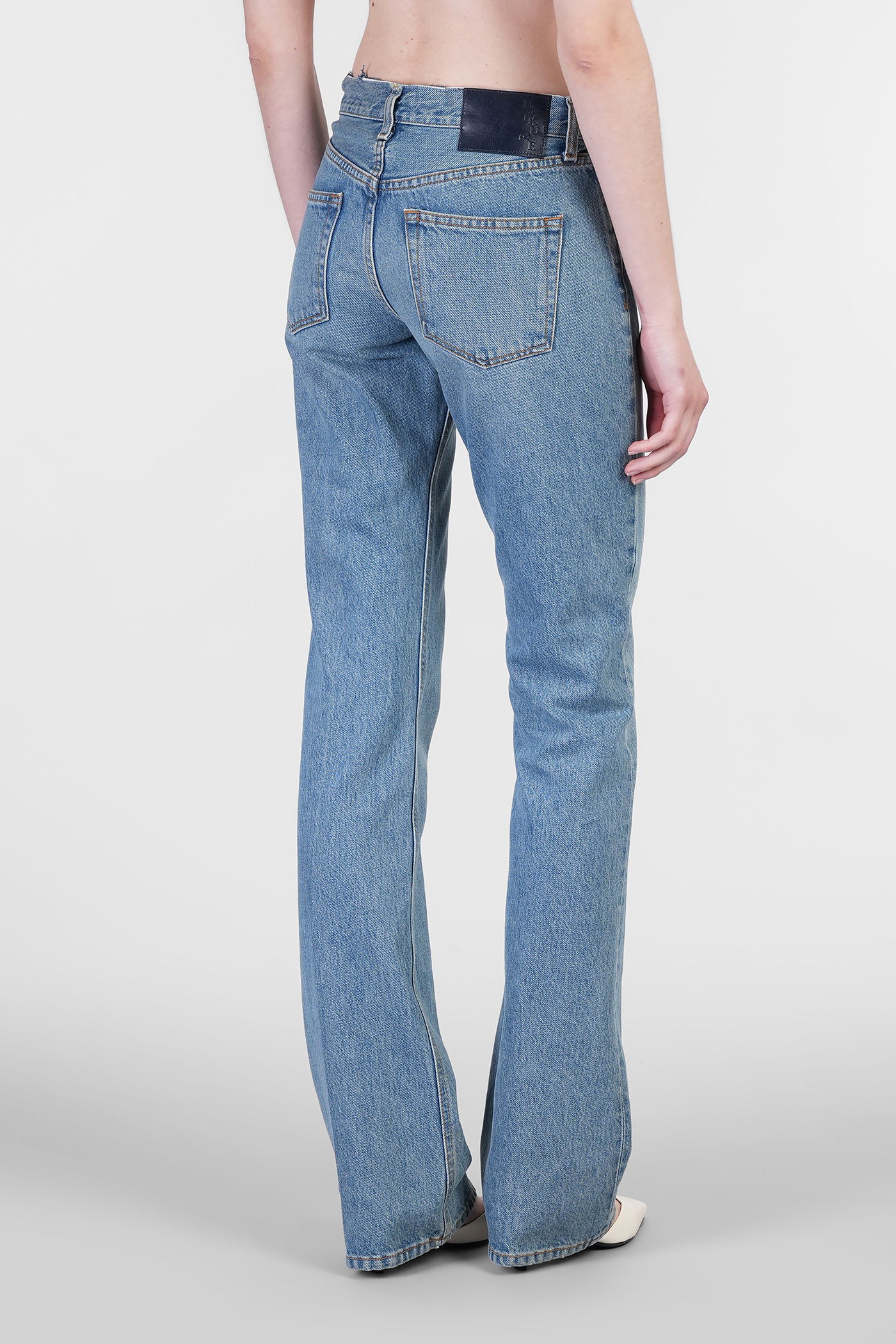 HAIKURE CARLY JEANS IN BLUE COTTON 