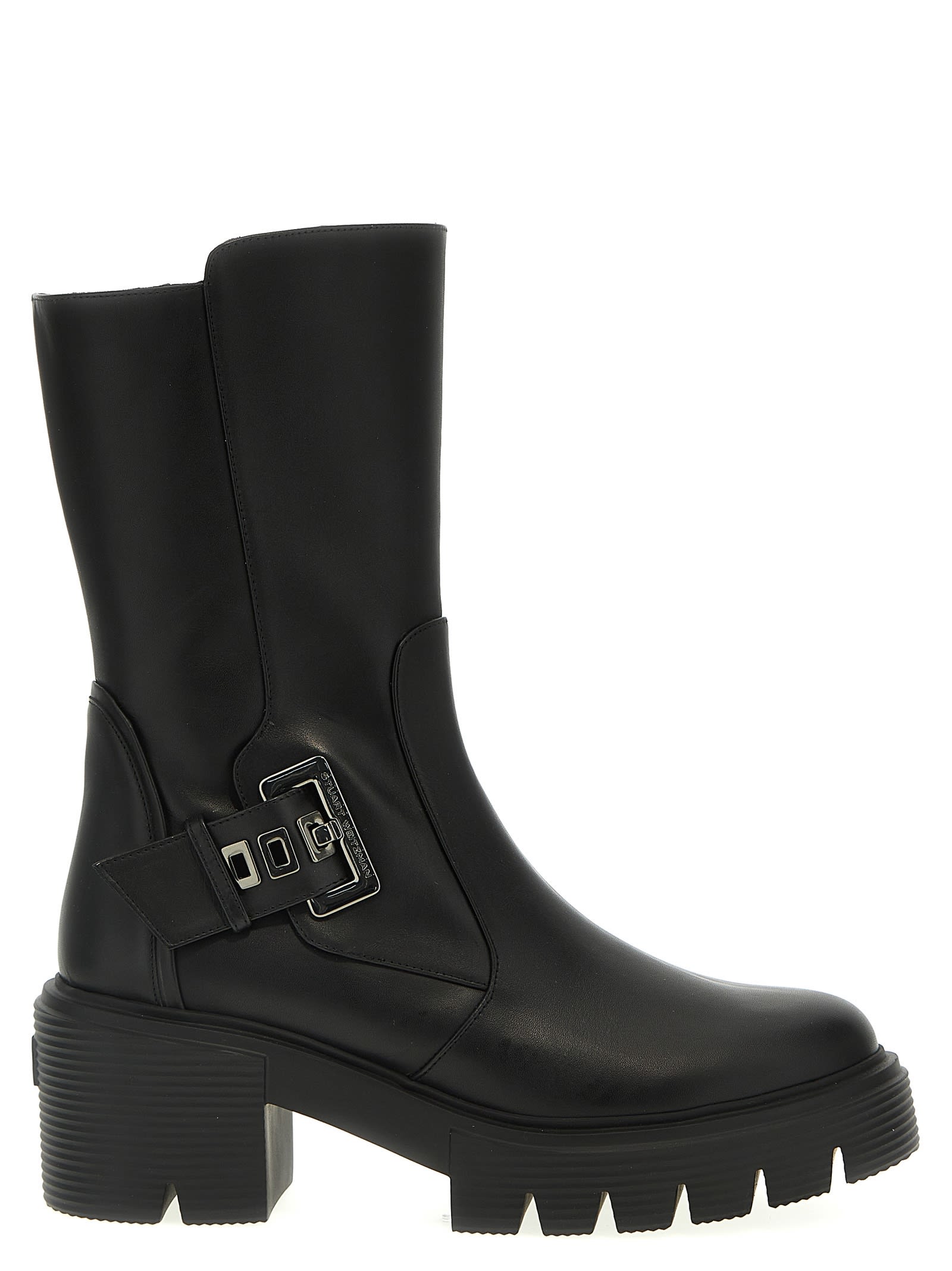 Shop Stuart Weitzman Soho Boots In Black