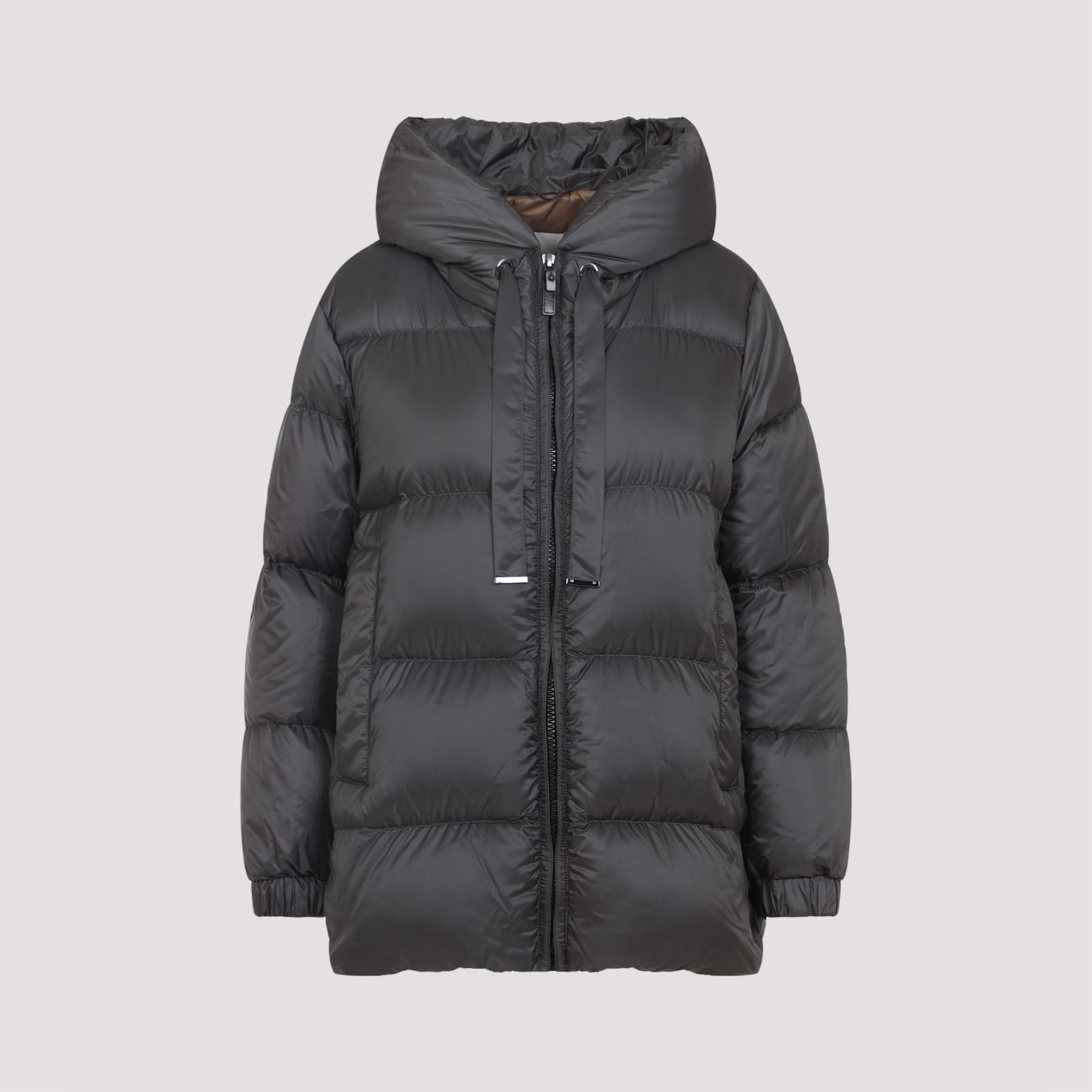 Max Mara The Cube Seia Downjacket In Gray