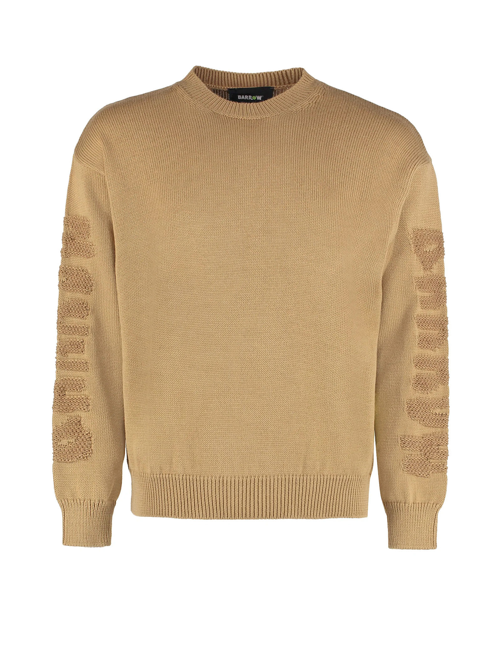 Barrow Crew-neck Jumper With Lettering Logo Details