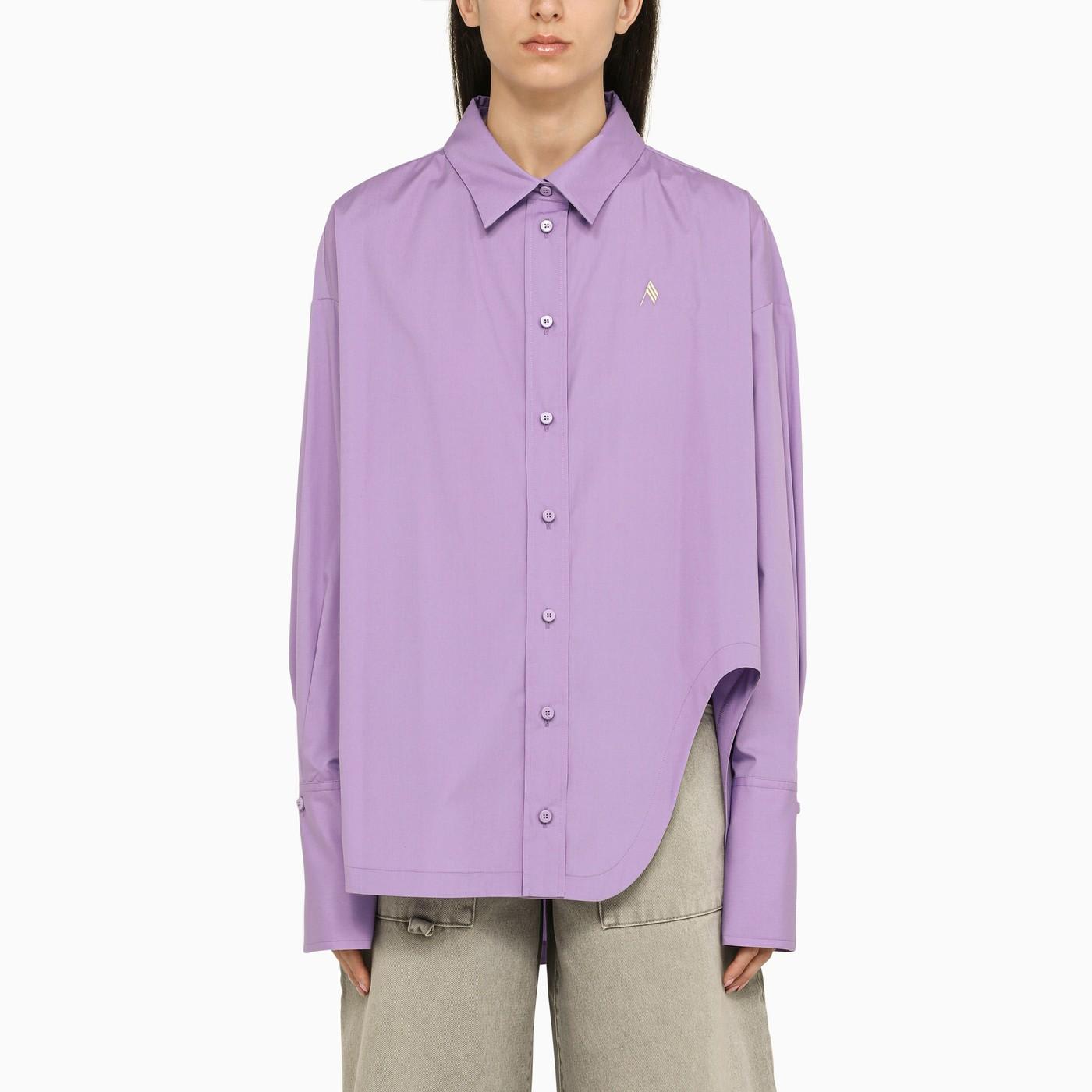 Lavender Poplin Diana Shirt