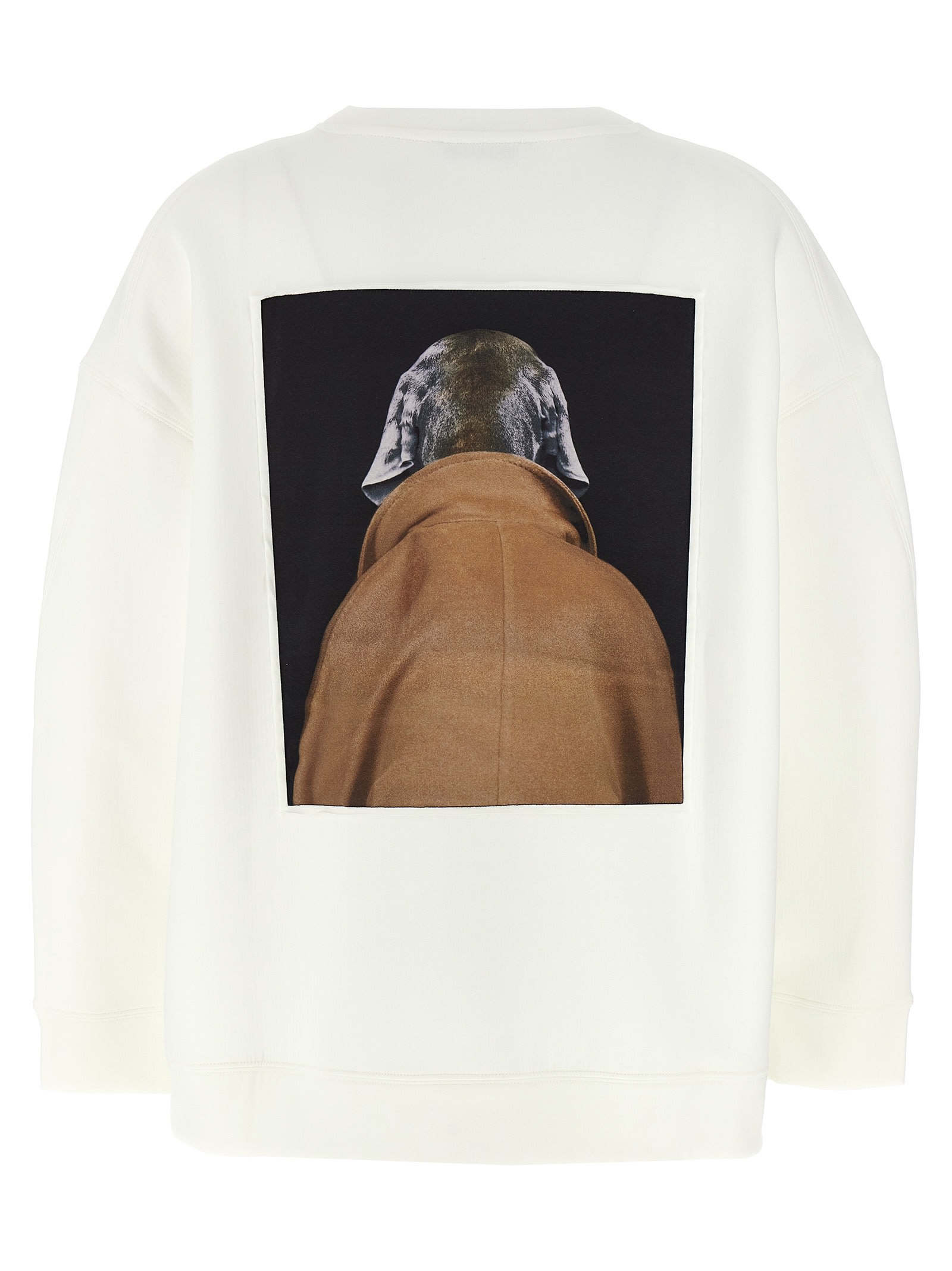 Shop Max Mara Bacco Sweatshirt In White