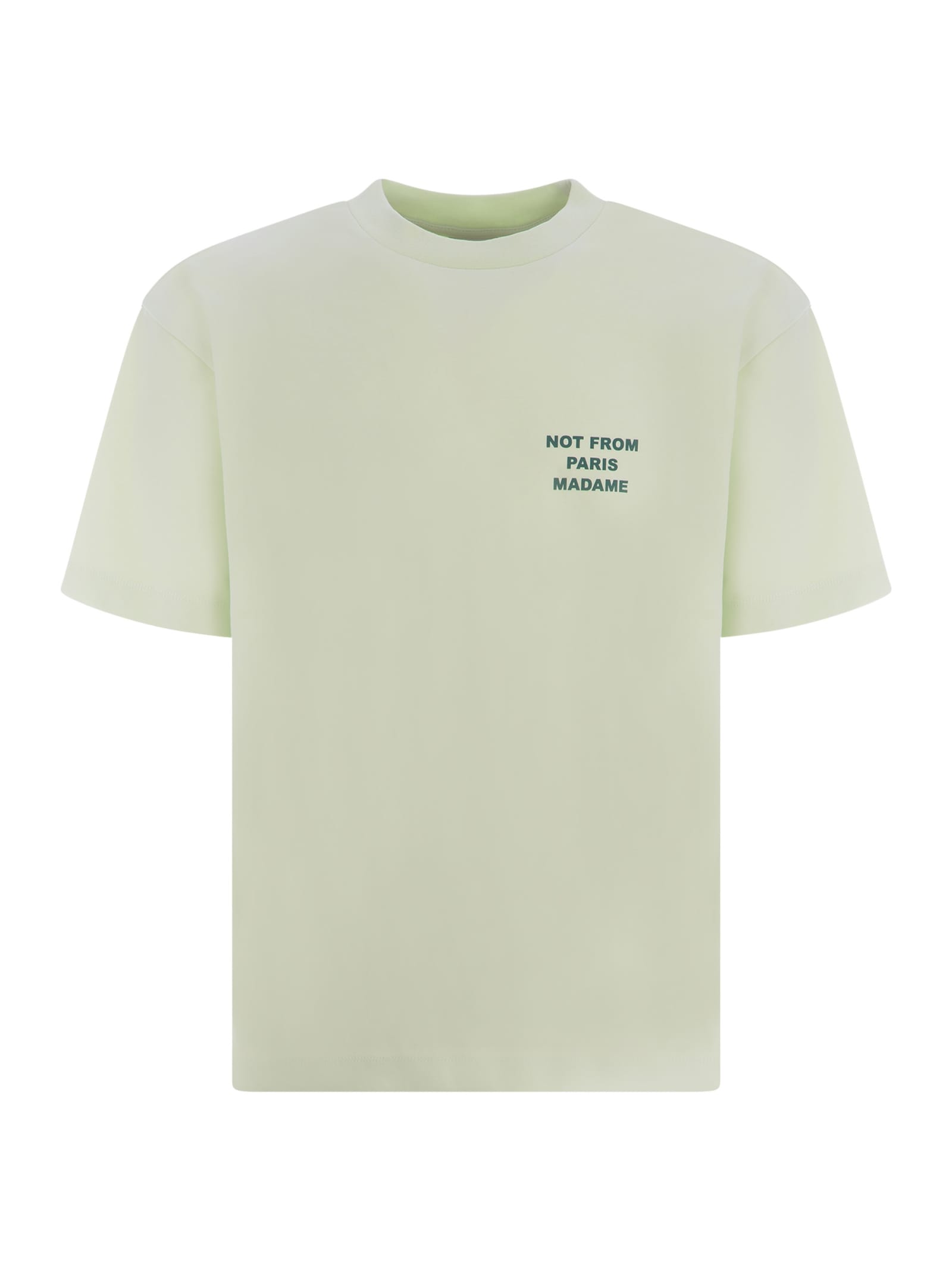 Drôle De Monsieur T-shirt Drole De Monsieur In Cotton In Verde Chiaro