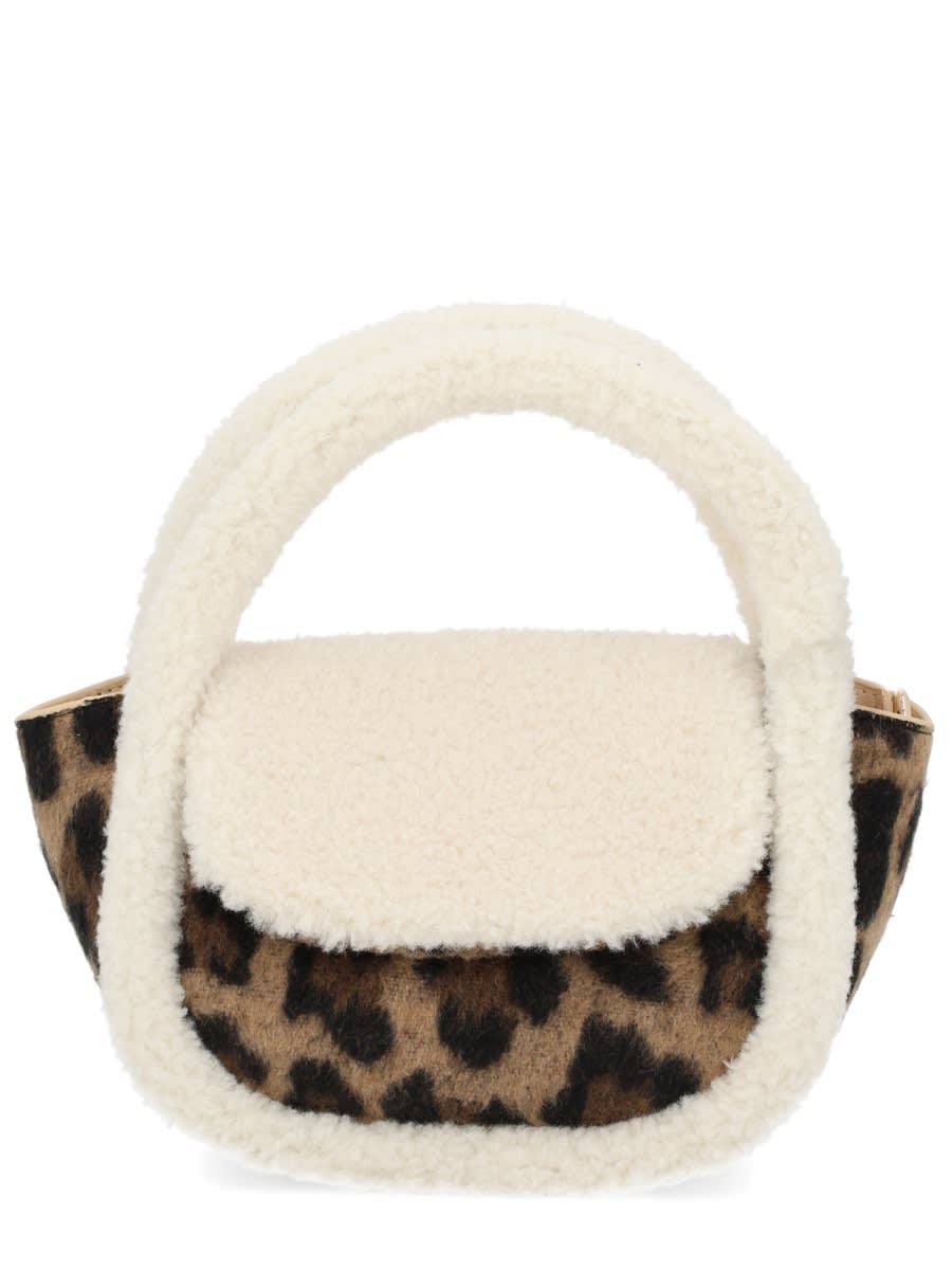 Mc2 Saint Barth Bag Gilda Mutton In Animal Print
