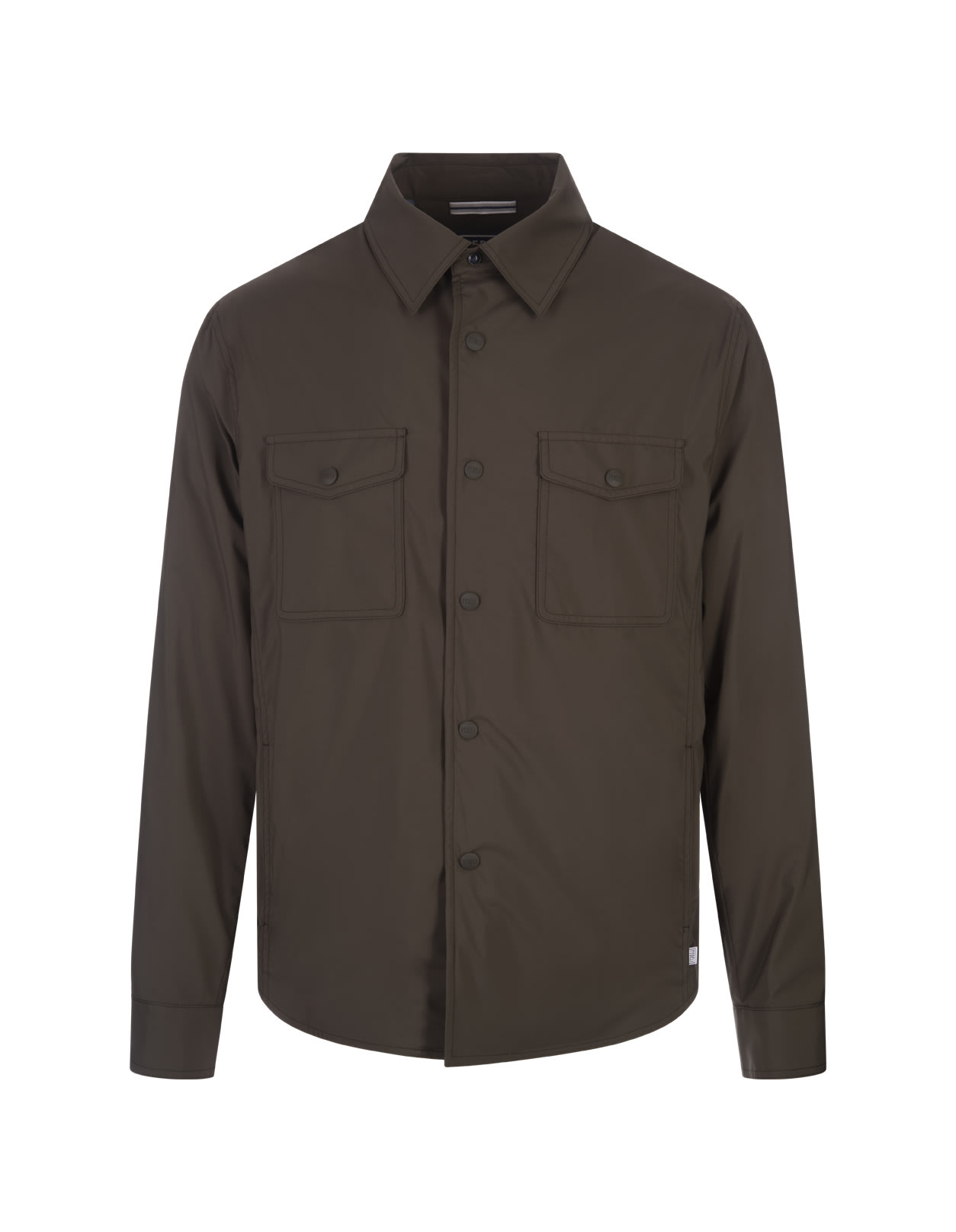 Shop Fedeli Military Green Varese Ml. Airstop Jacket