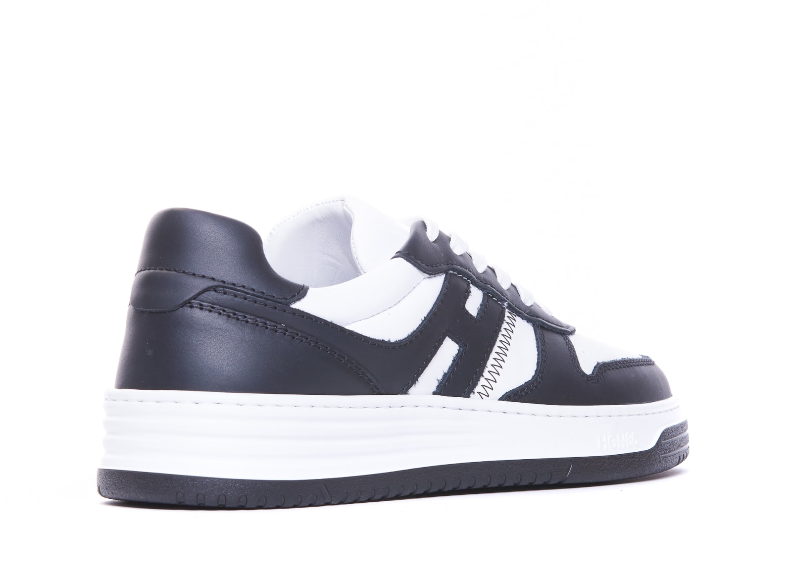 Shop Hogan H630 Sneakers In Black