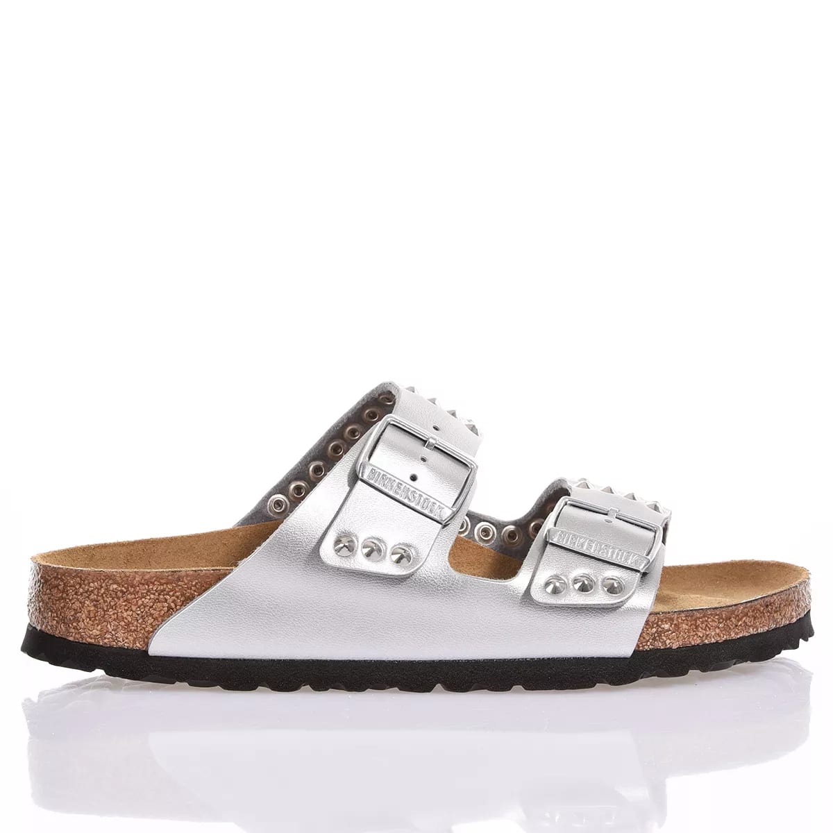 MIMANERA BIRKENSTOCK ARIZONA SILVER STUDS 