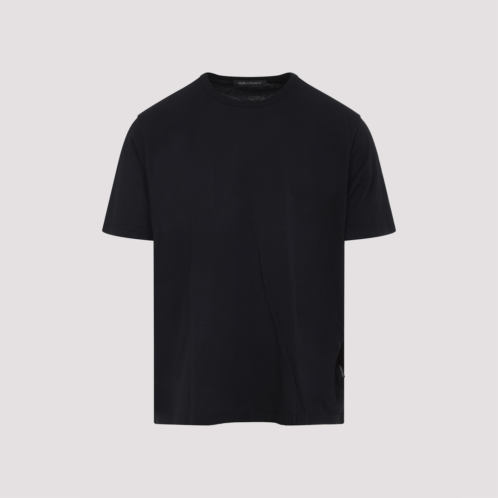 Our Legacy Our Legaly New Box T-shirt In Black