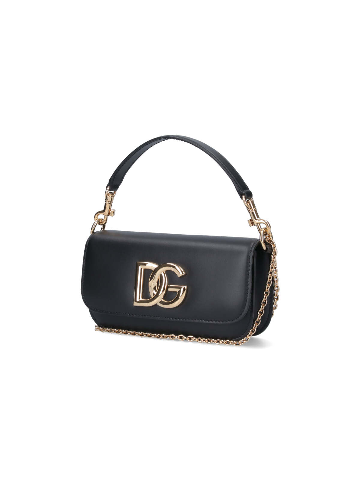 Shop Dolce & Gabbana Dg Crossbody Bag In Black