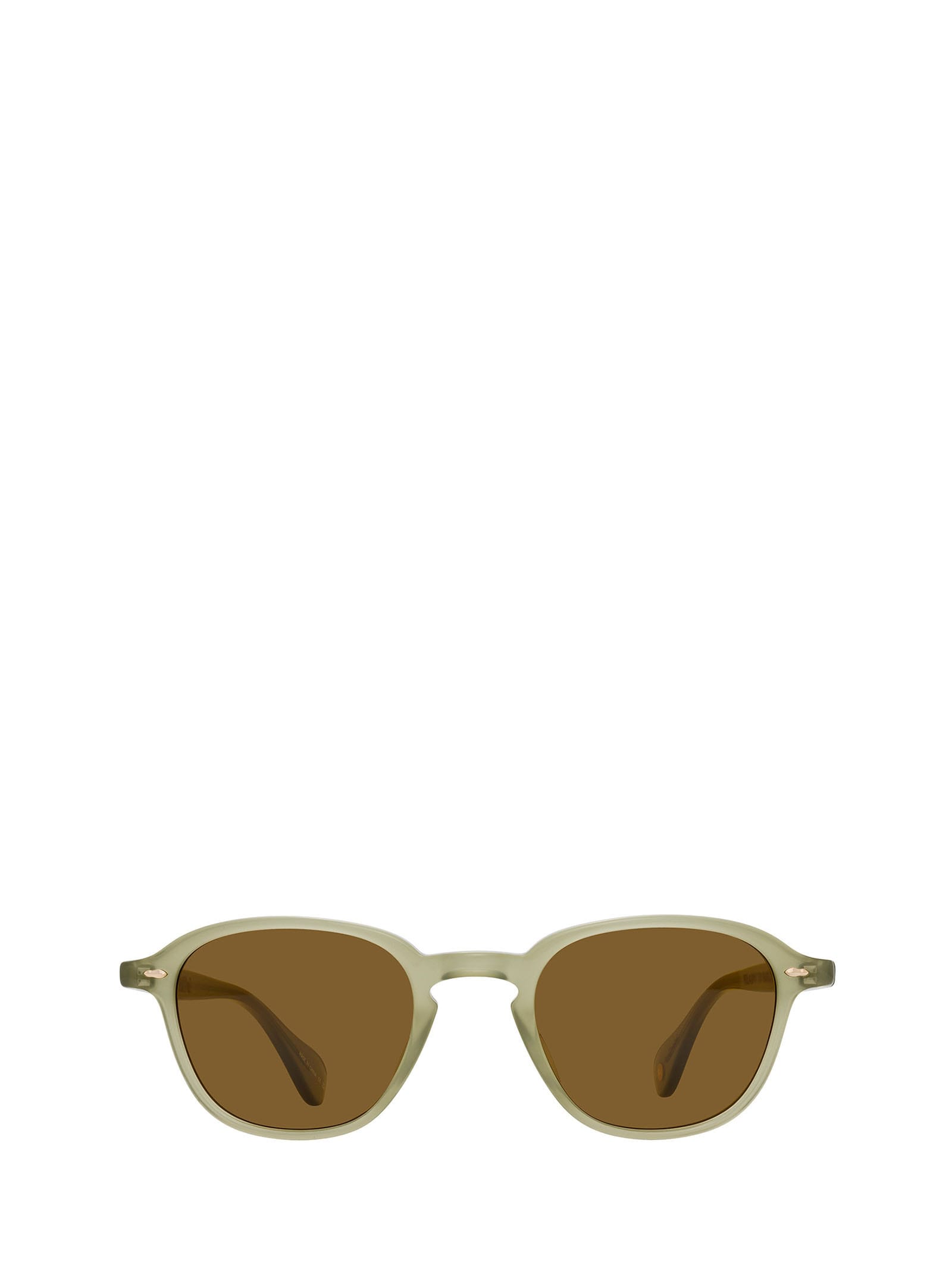 Garrett Leight Glco X Old Pal Sun Sea Glass/pure Coffee Sunglasses