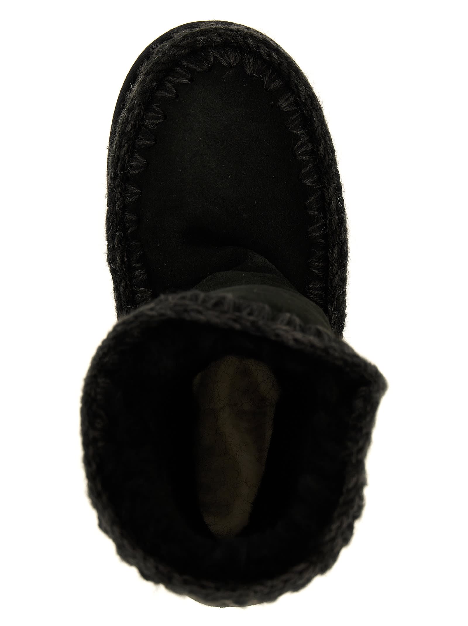 Shop Mou Eskimo 24 Ankle Boots In Black