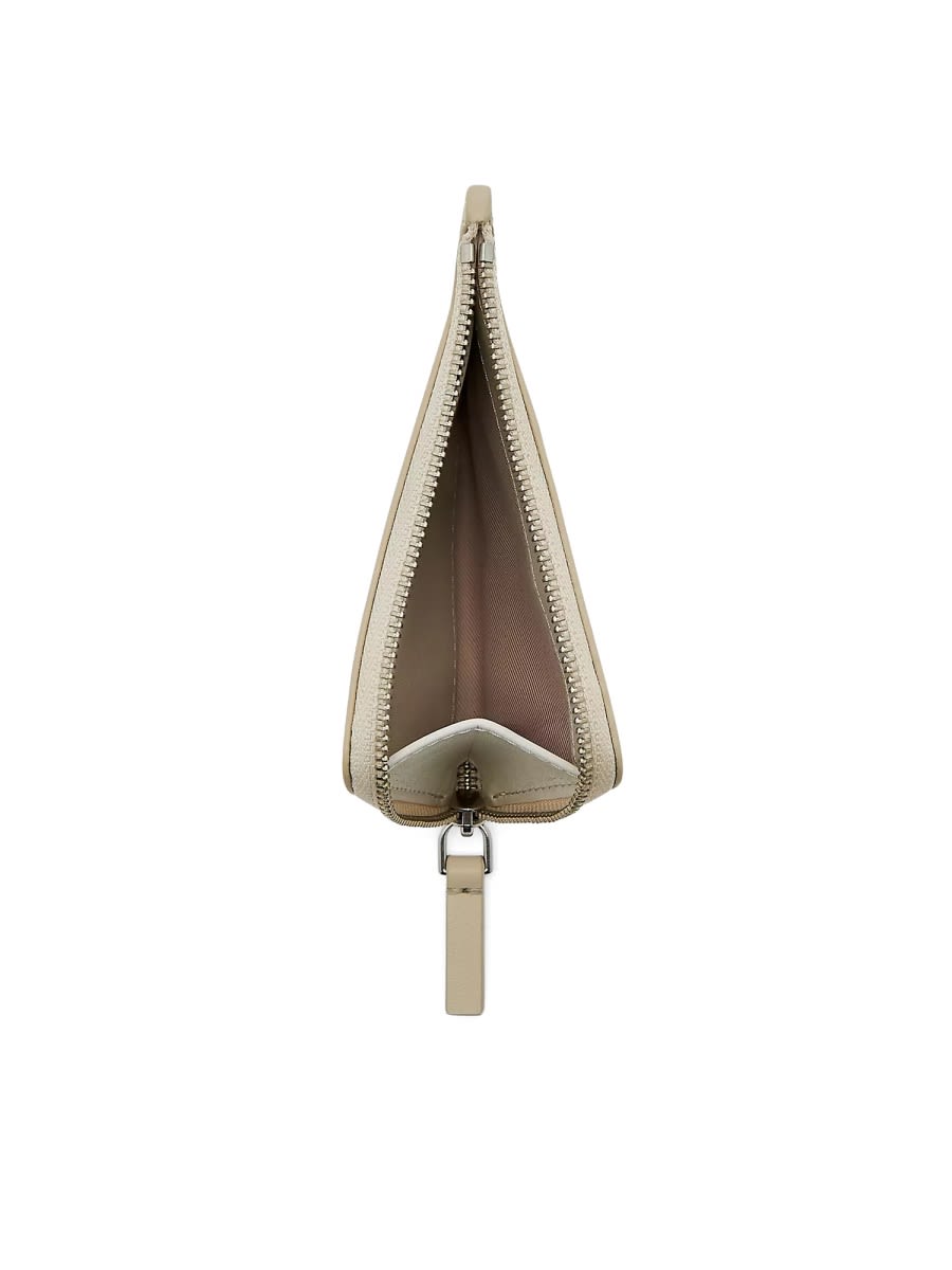 Marc Jacobs Zippered Wallet With Pendant In Multi