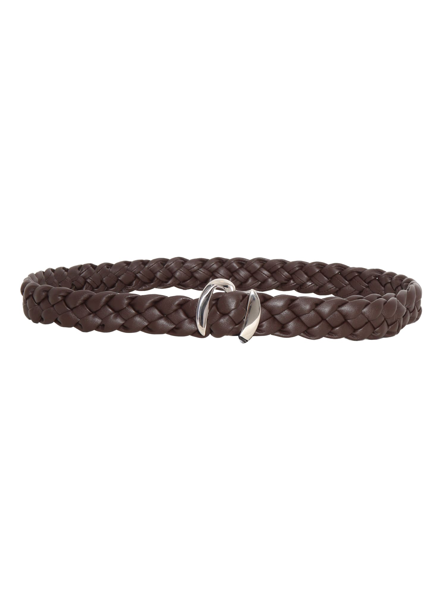 Shop Orciani Belt In Brown