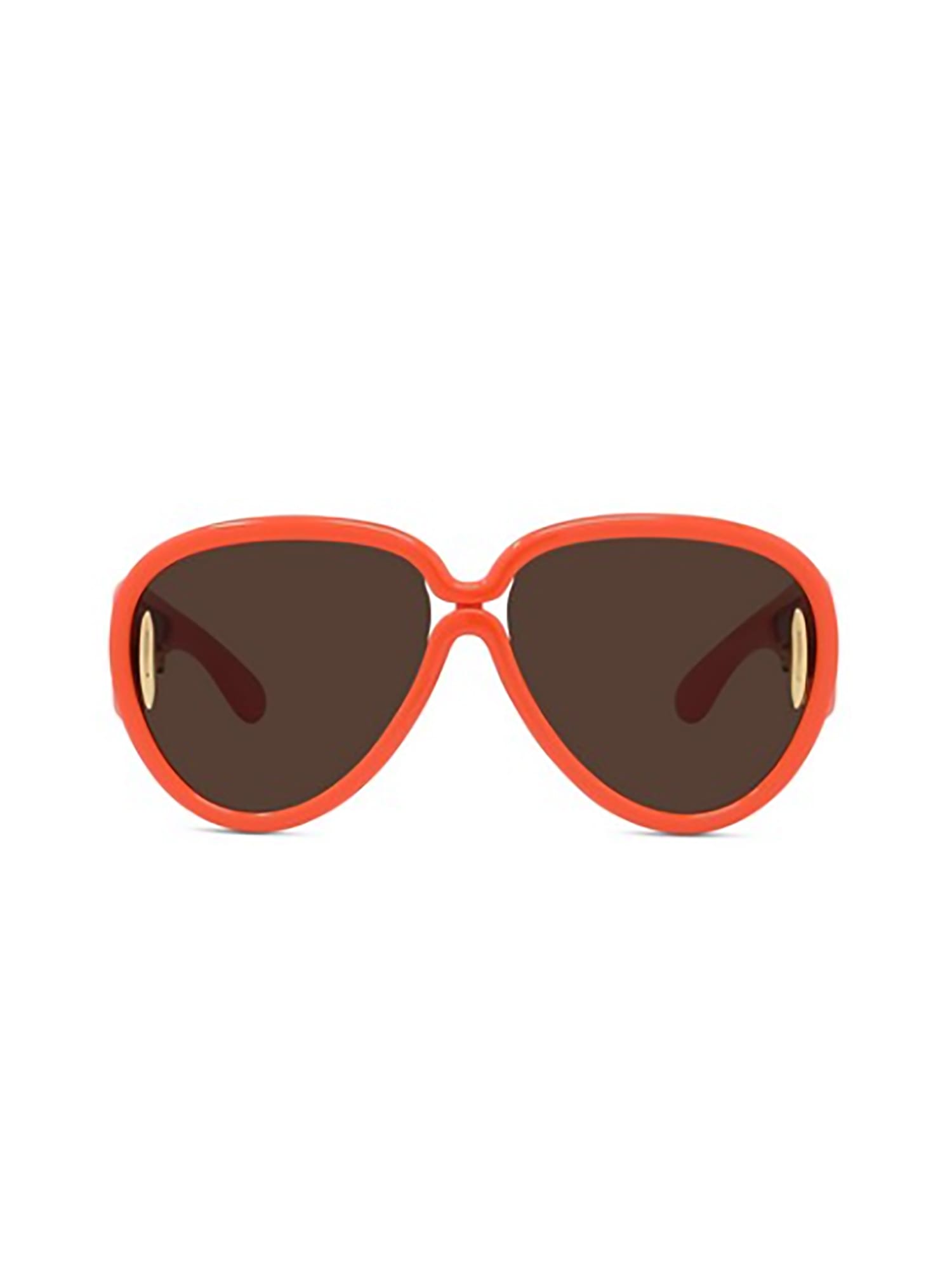 Loewe Lw40132i Sunglasses In Orange